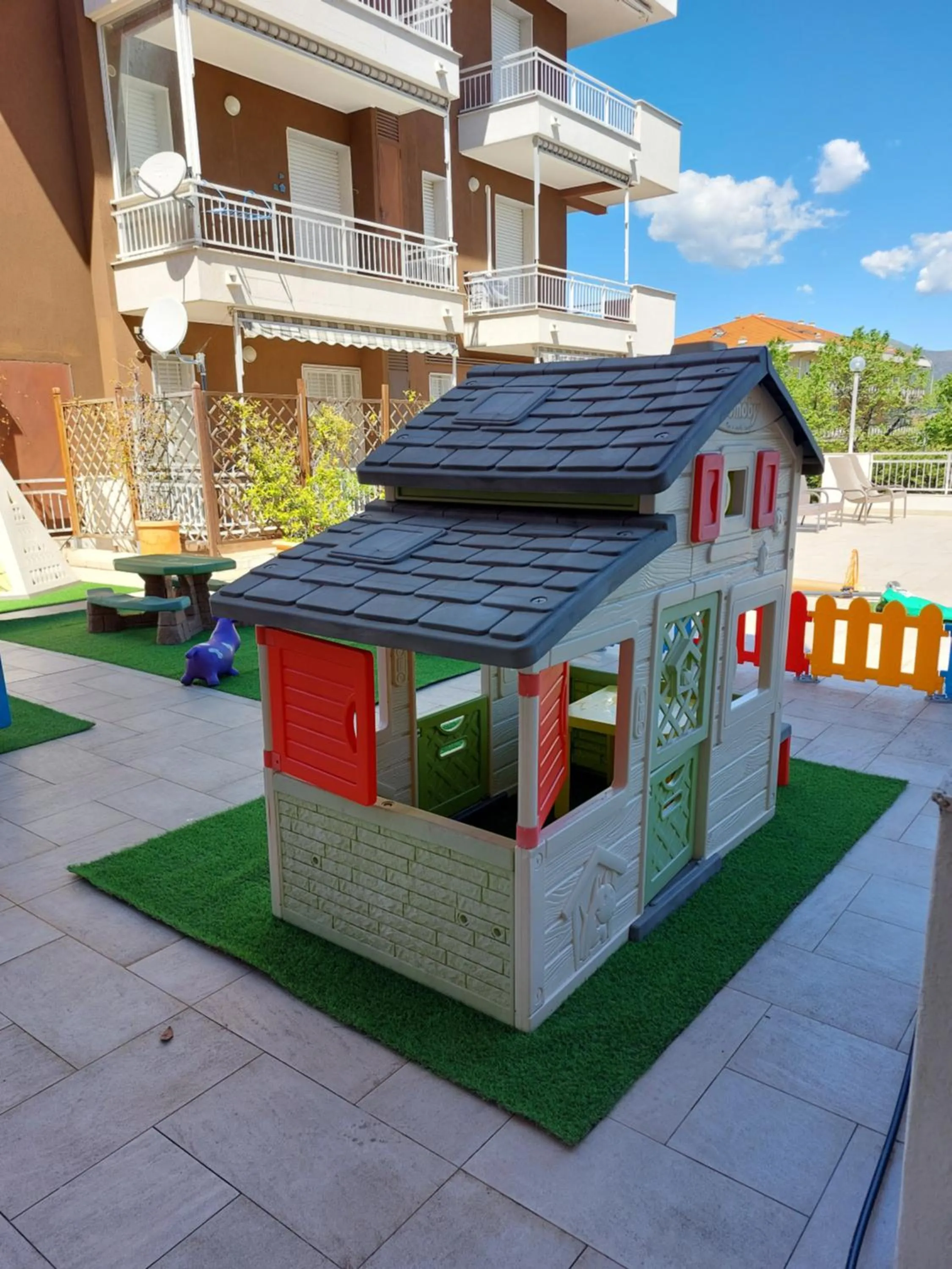 Children play ground in Residence Aurora Wellness & Spa