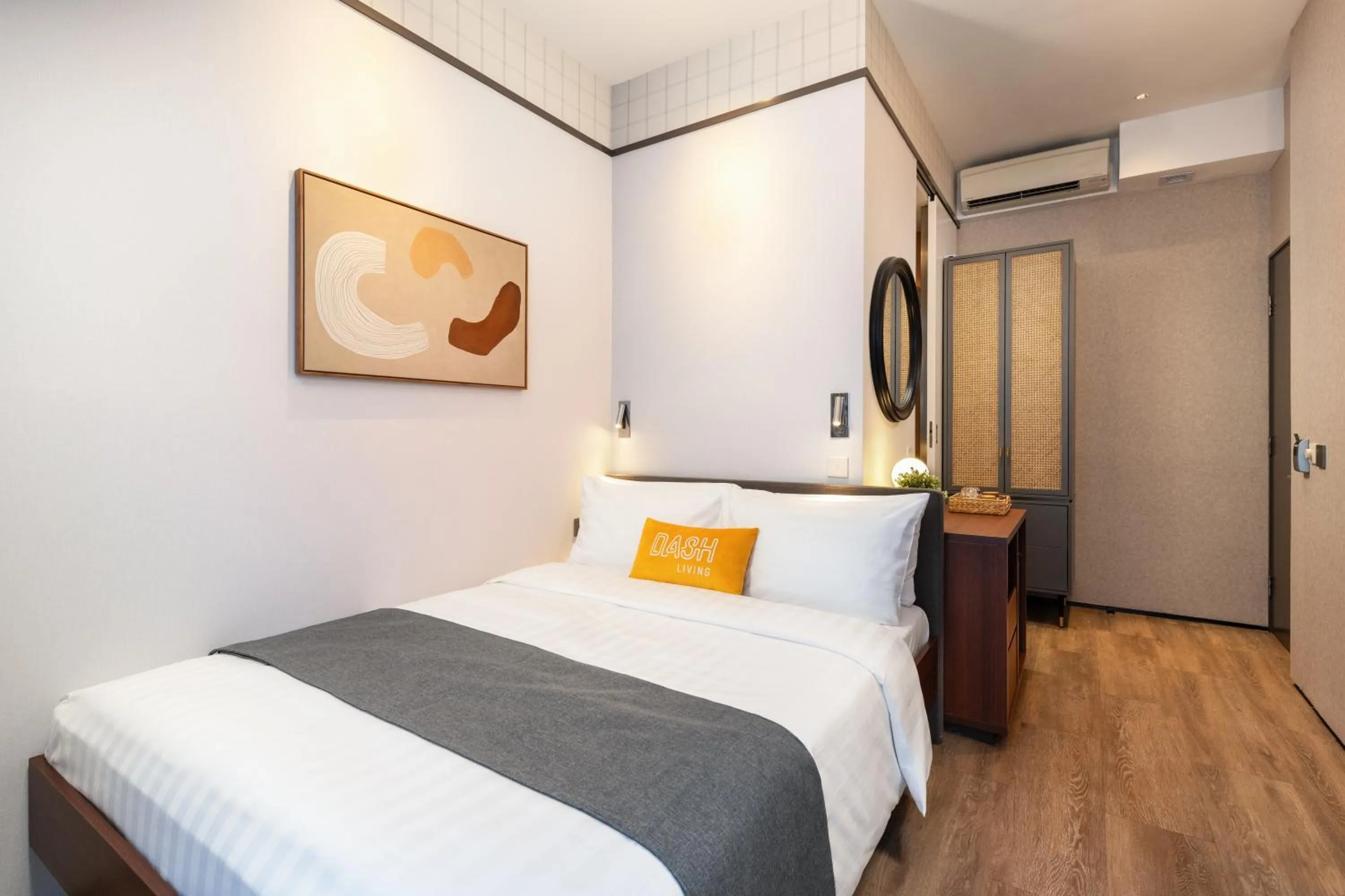 Bed in Dash Living on Queen's