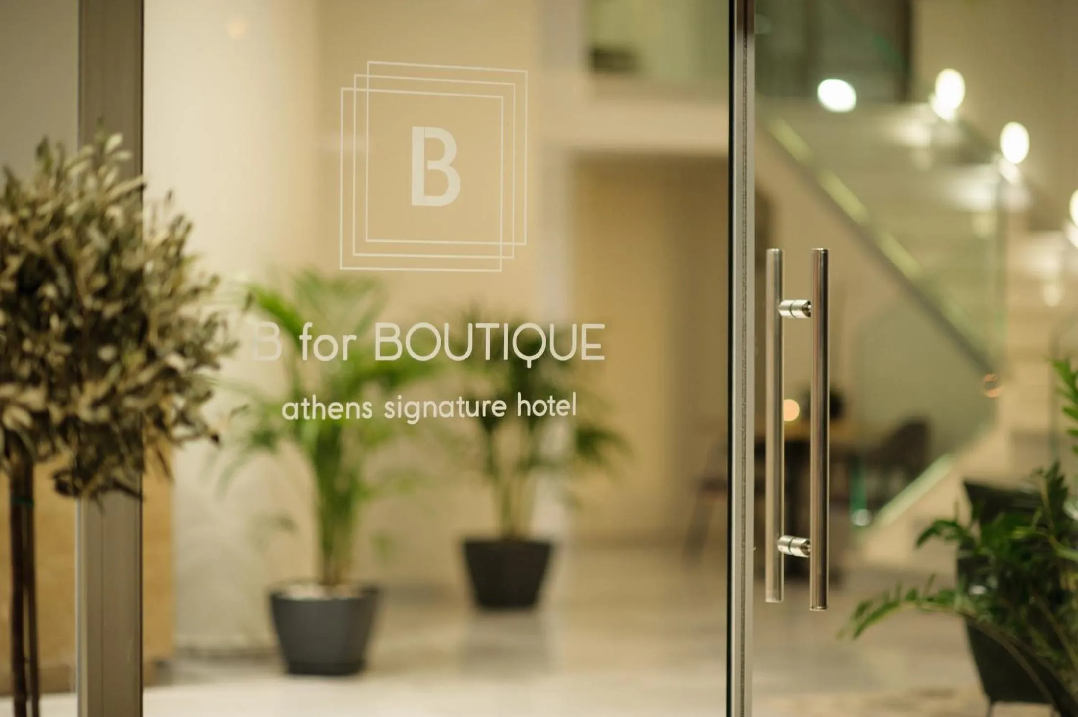 Property logo or sign in B4B Athens Signature Hotel