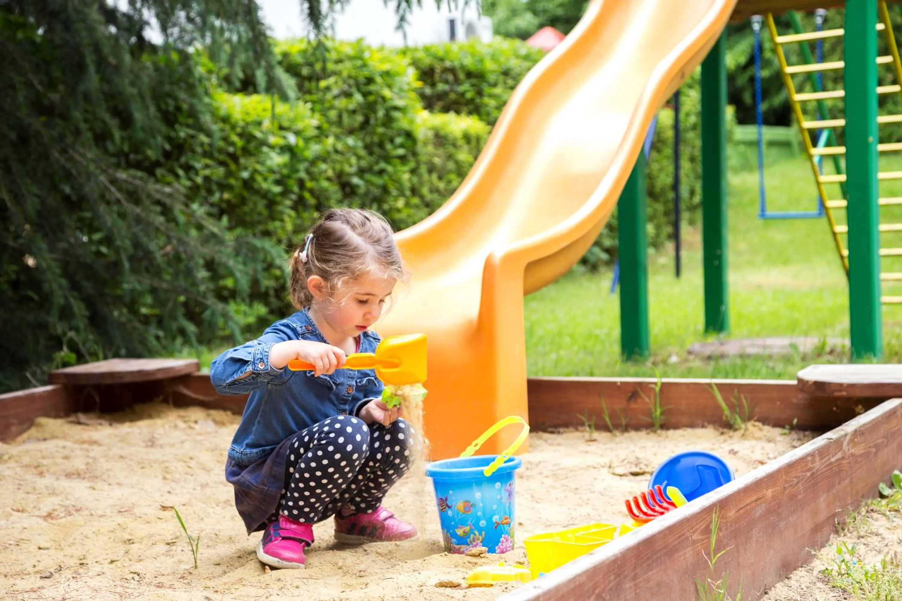 Children play ground in Ljuljak Hotel