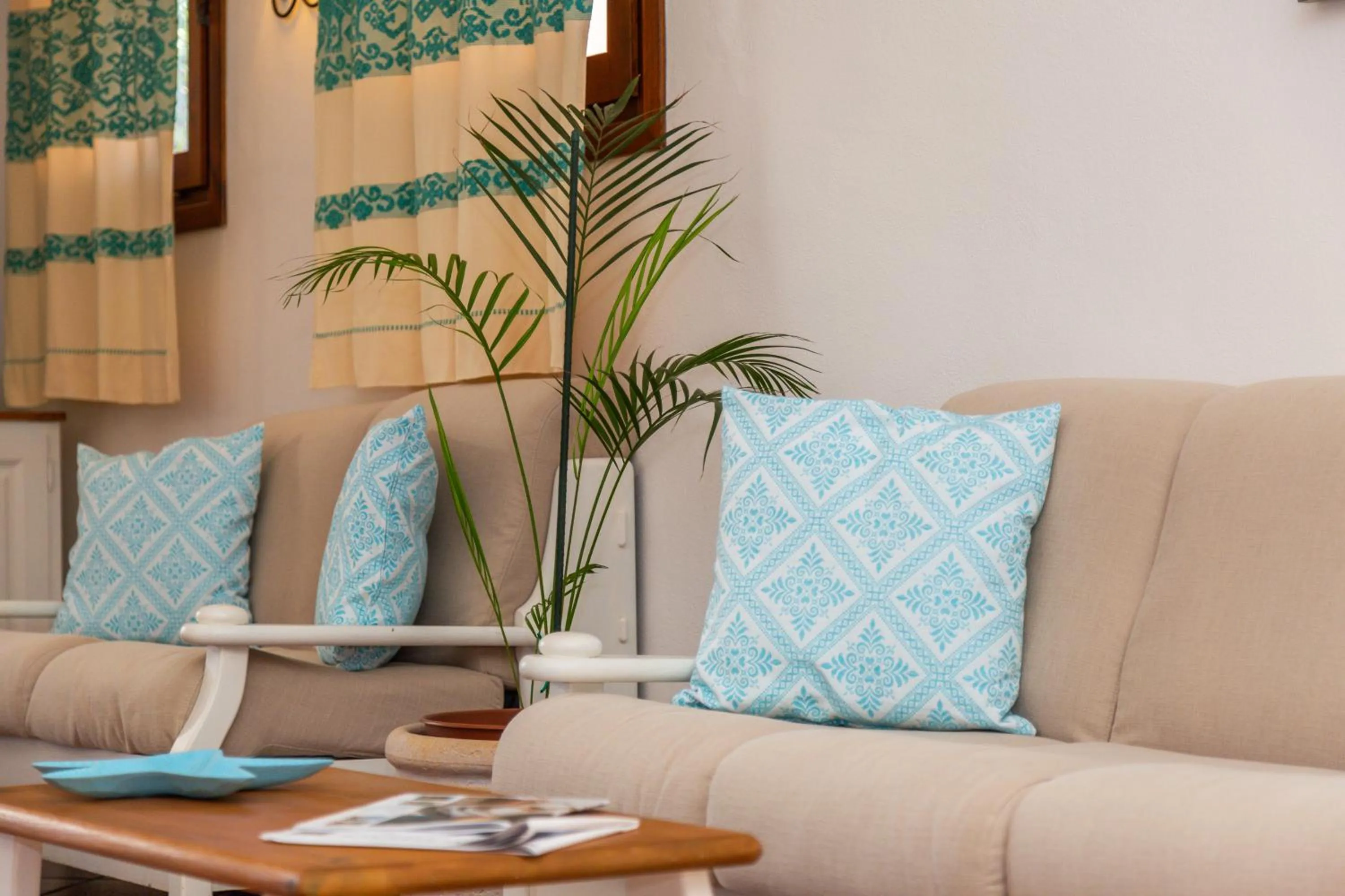 Lobby or reception in Hotel Piccolo Pevero