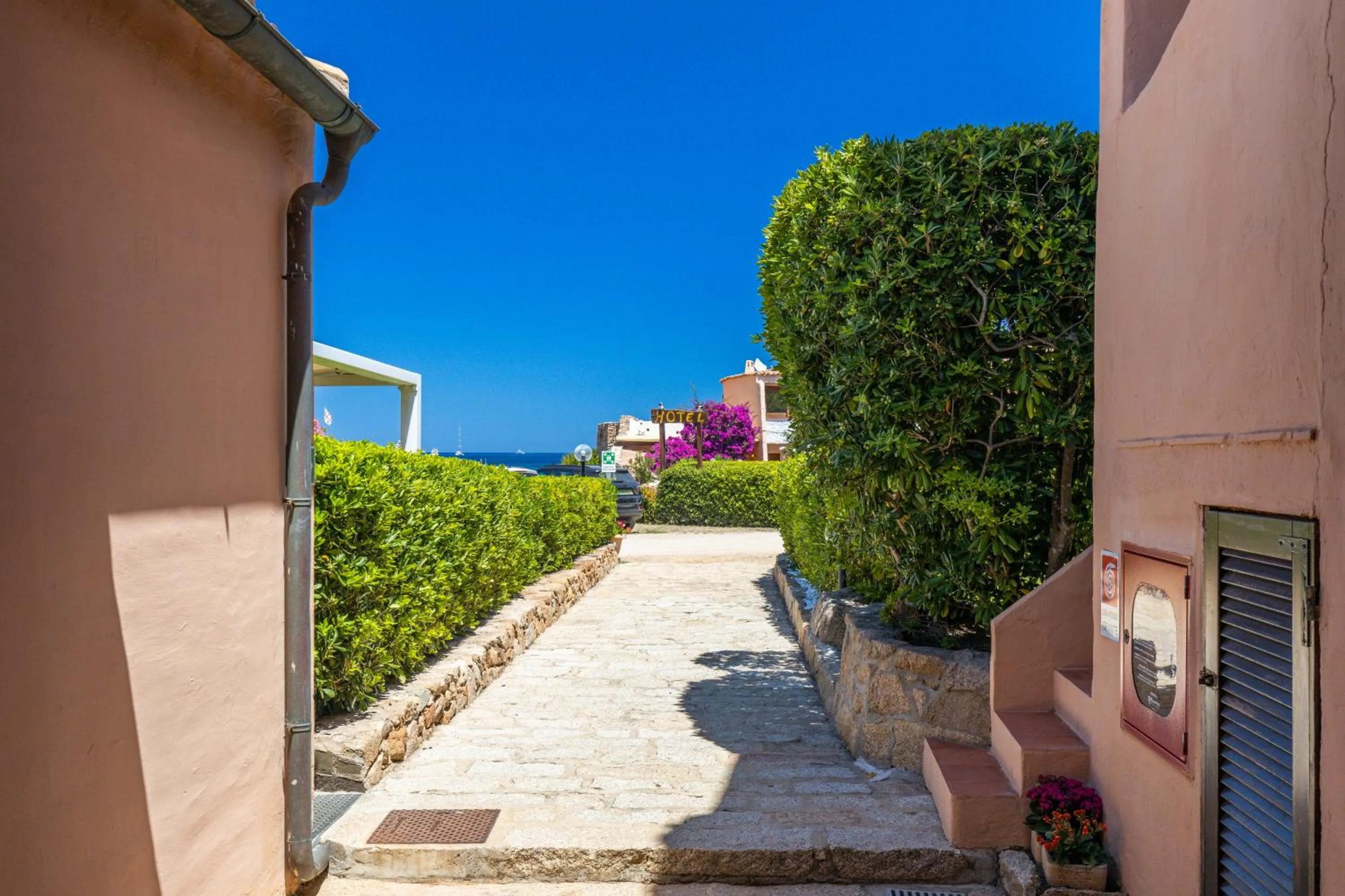 Property building in Hotel Piccolo Pevero