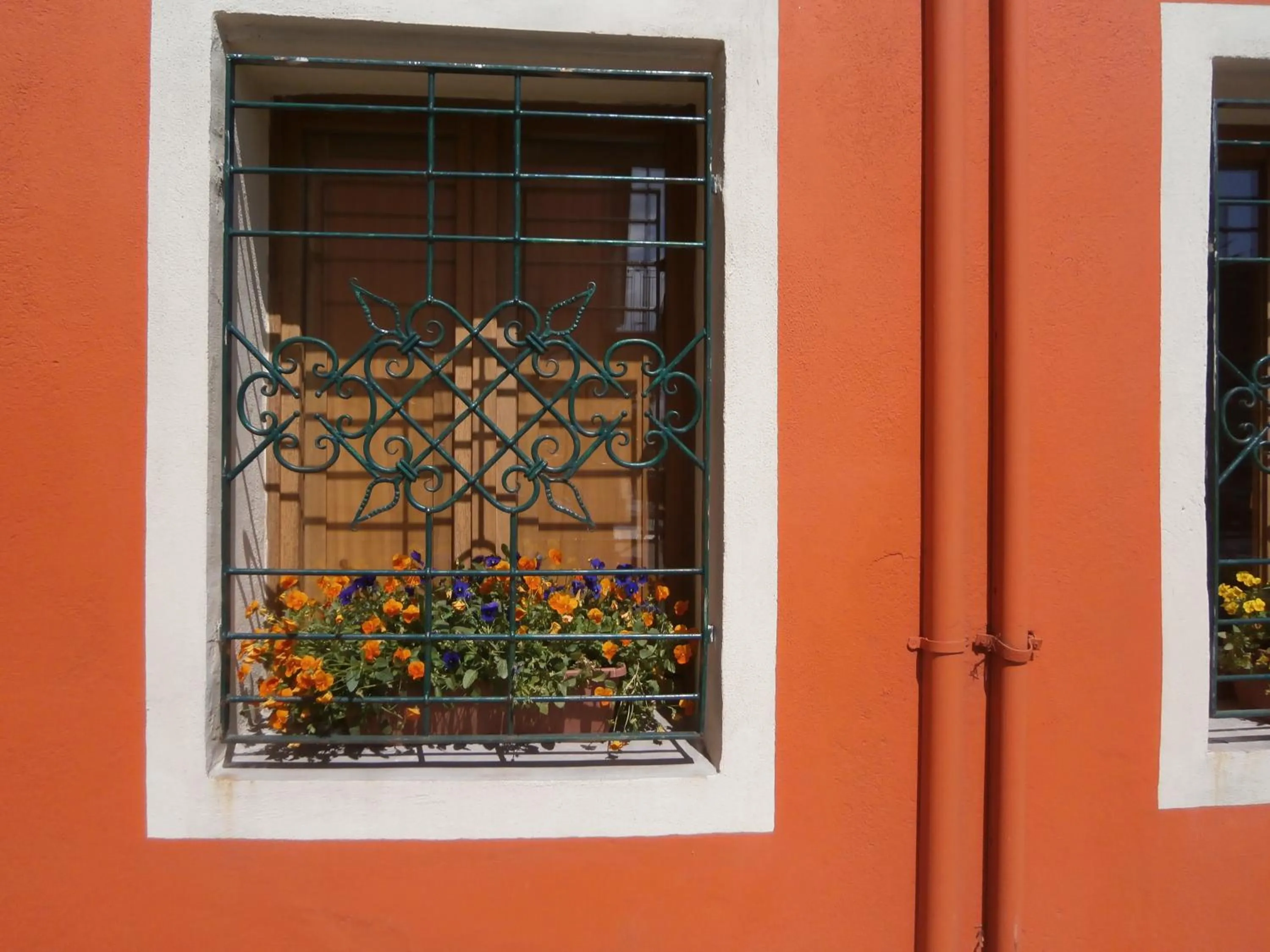 Decorative detail in Olbia Domus Inn