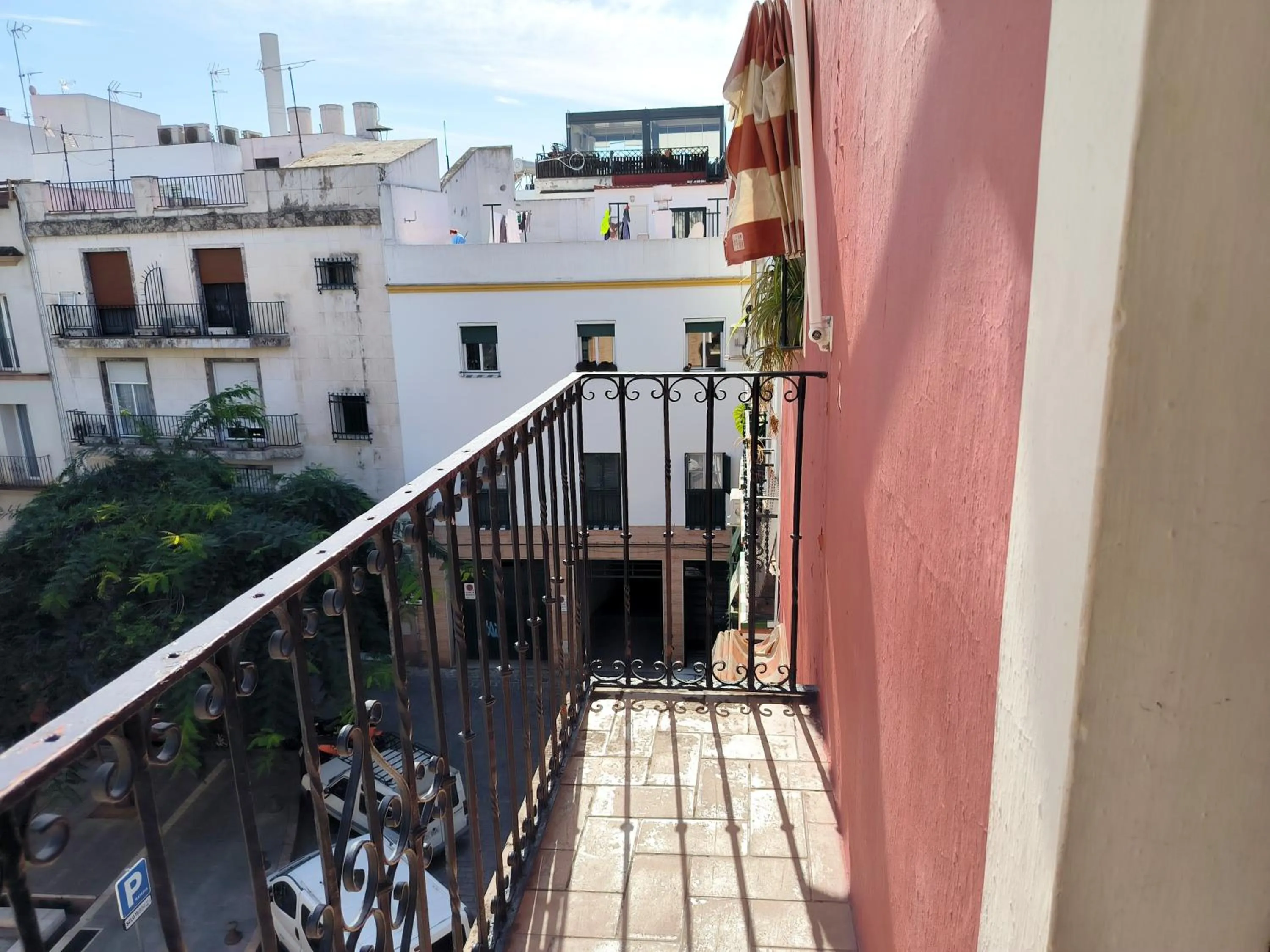 Balcony/Terrace in Pension Perez Montilla