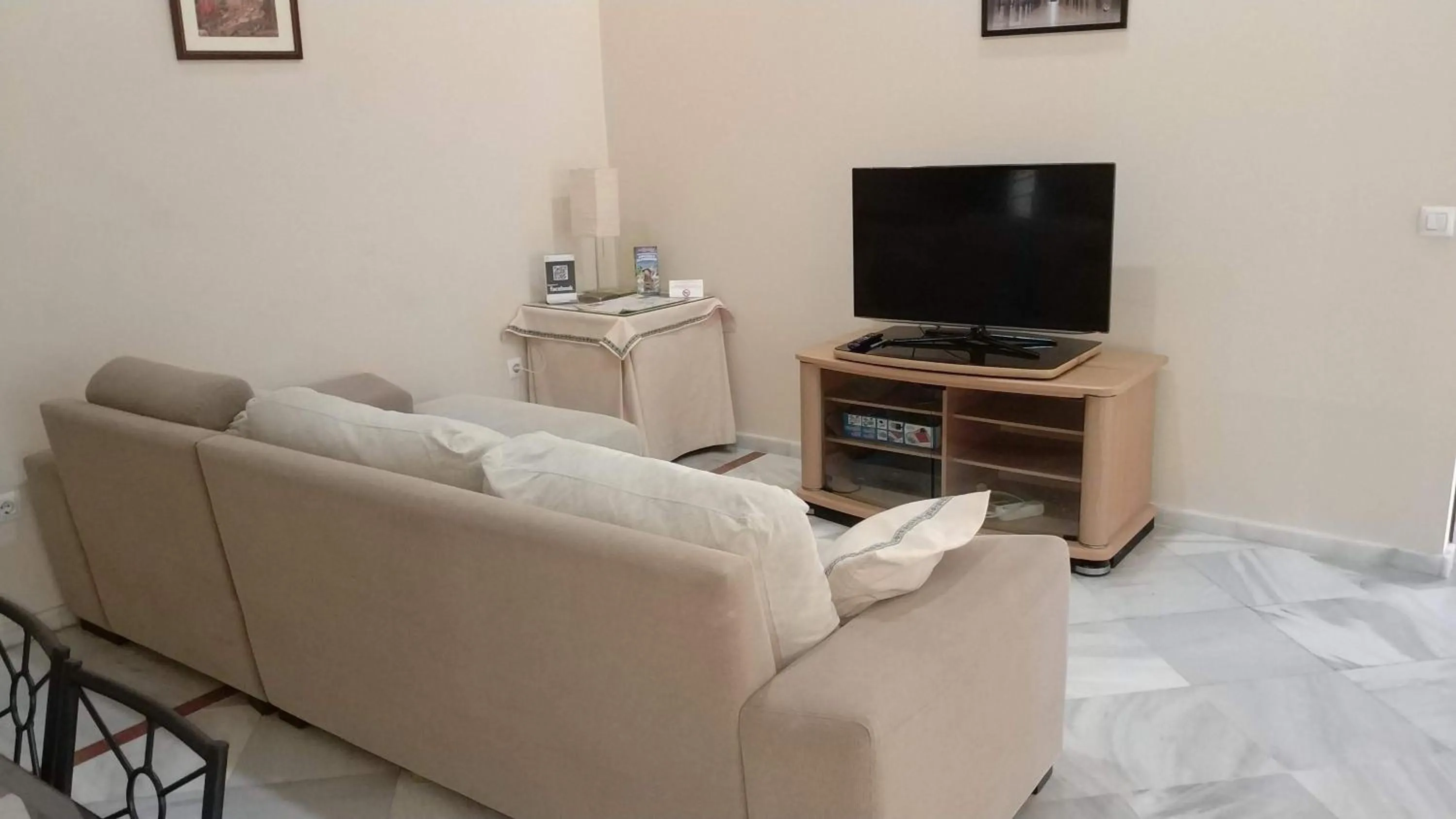 Living room in Pension Perez Montilla