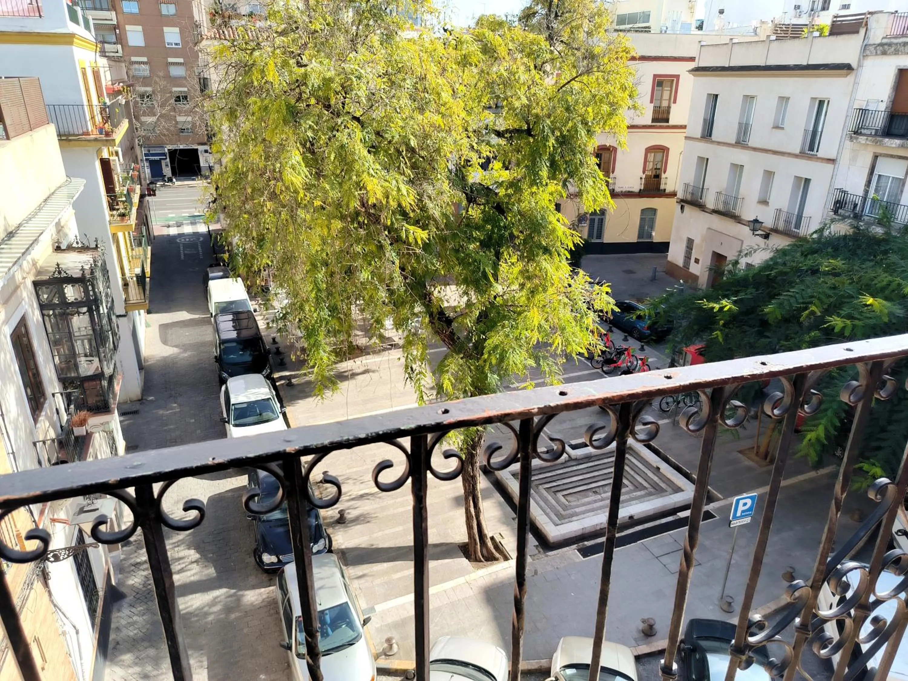 City view in Pension Perez Montilla