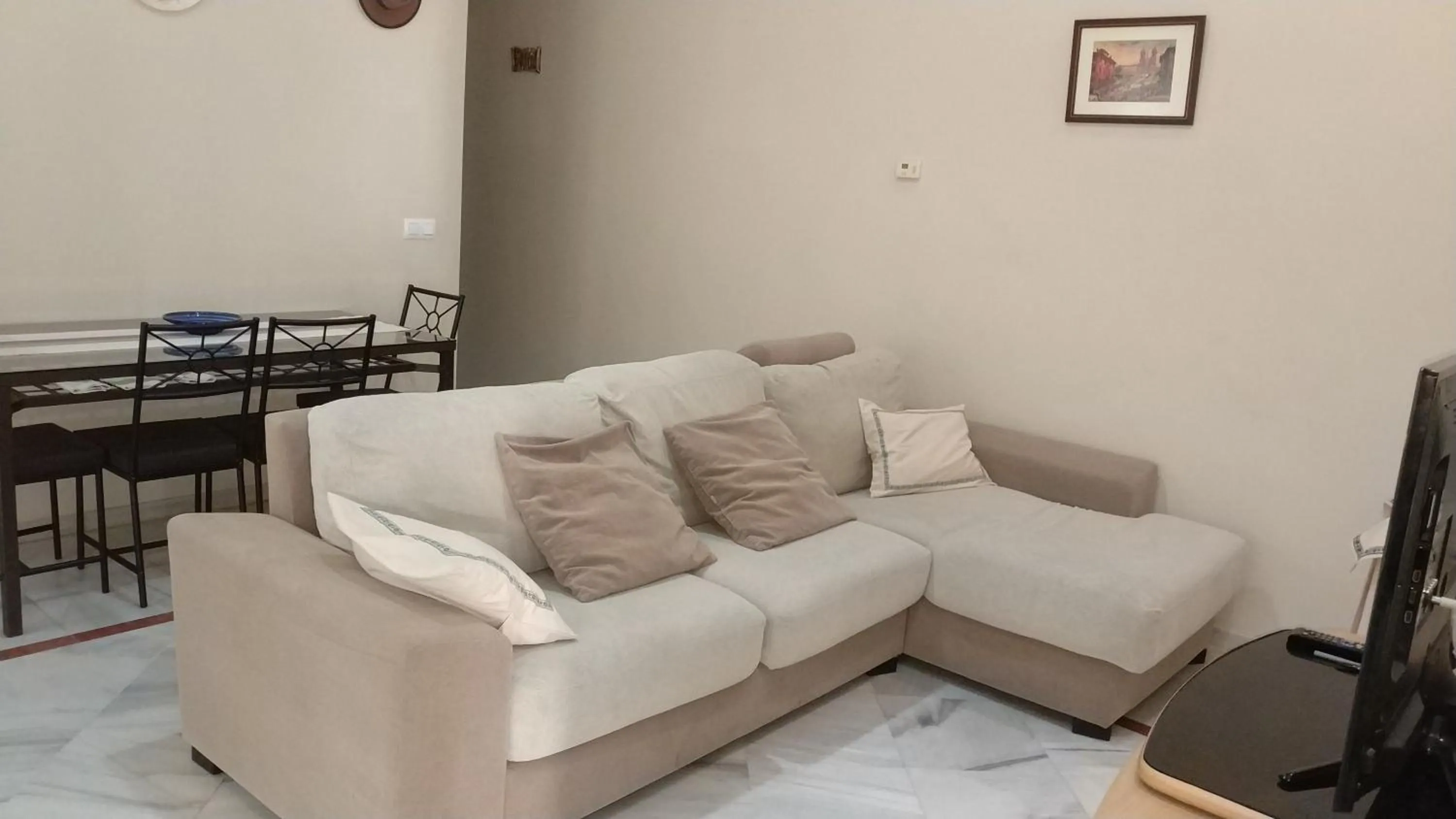 Living room in Pension Perez Montilla