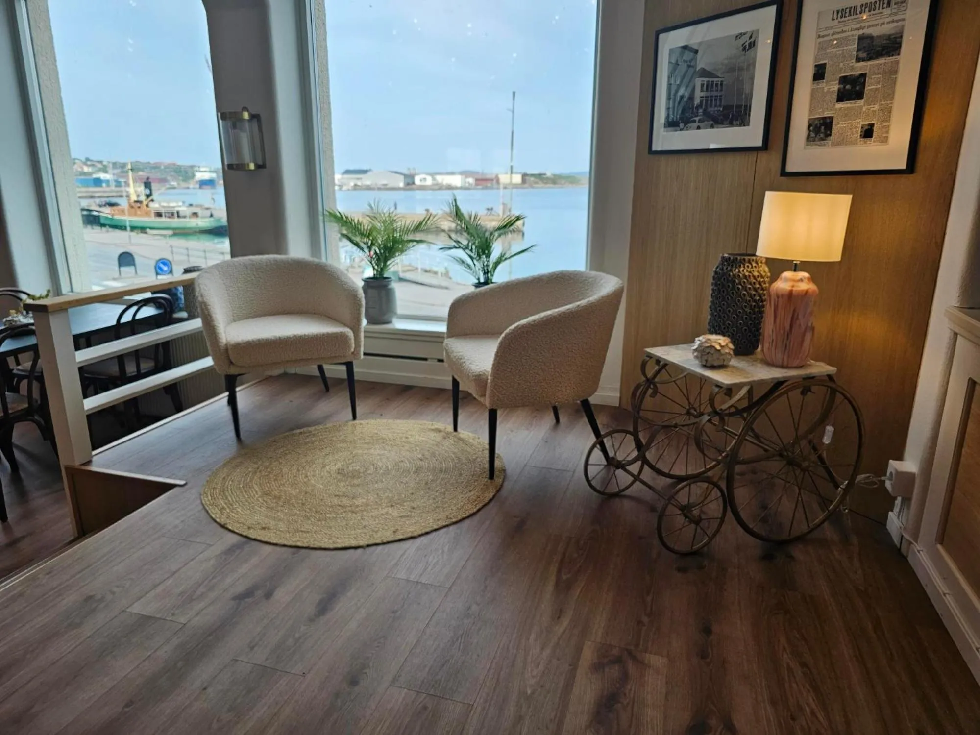 Dining area in Hotel Lysekil