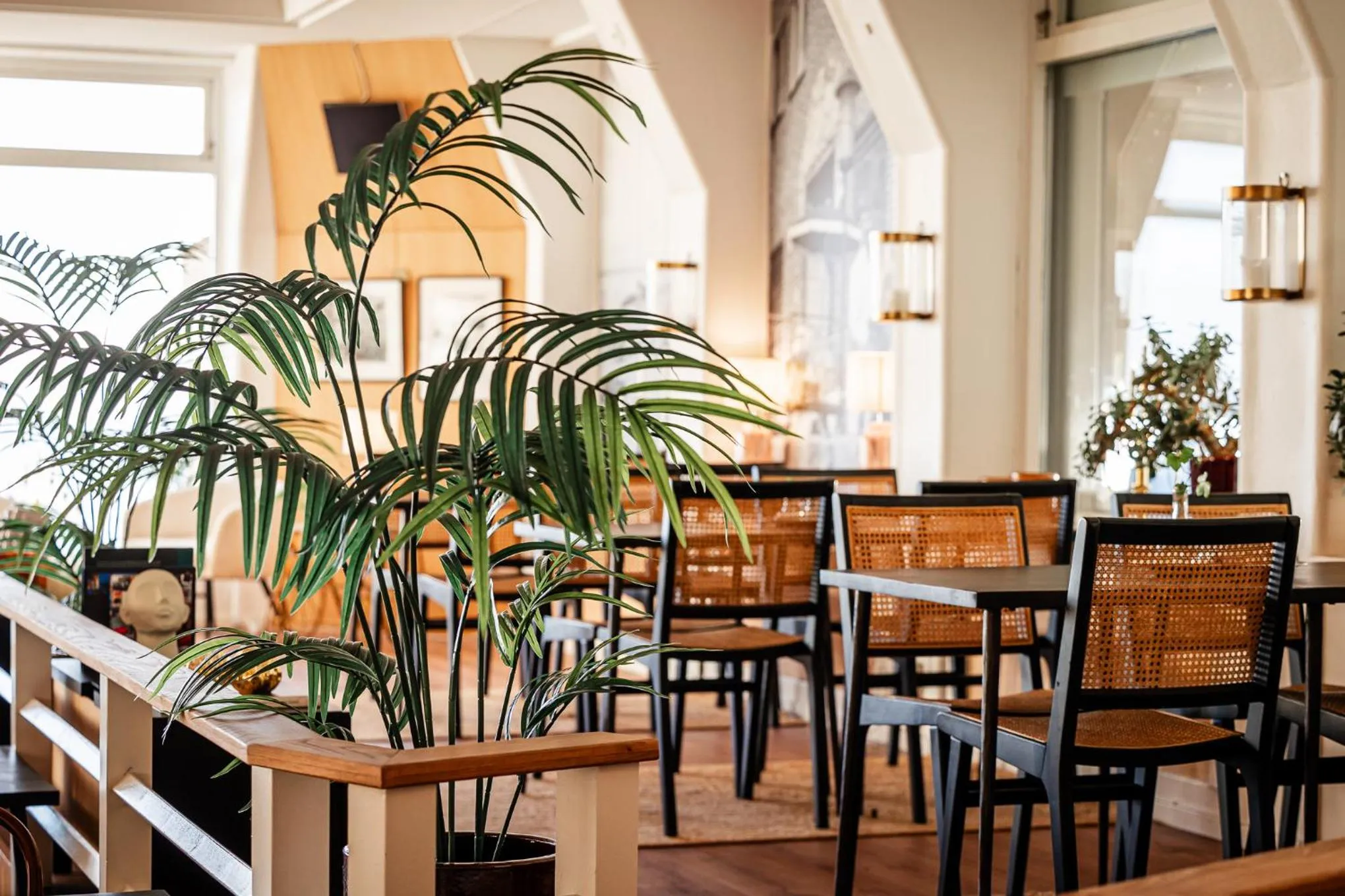 Dining area in Hotel Lysekil