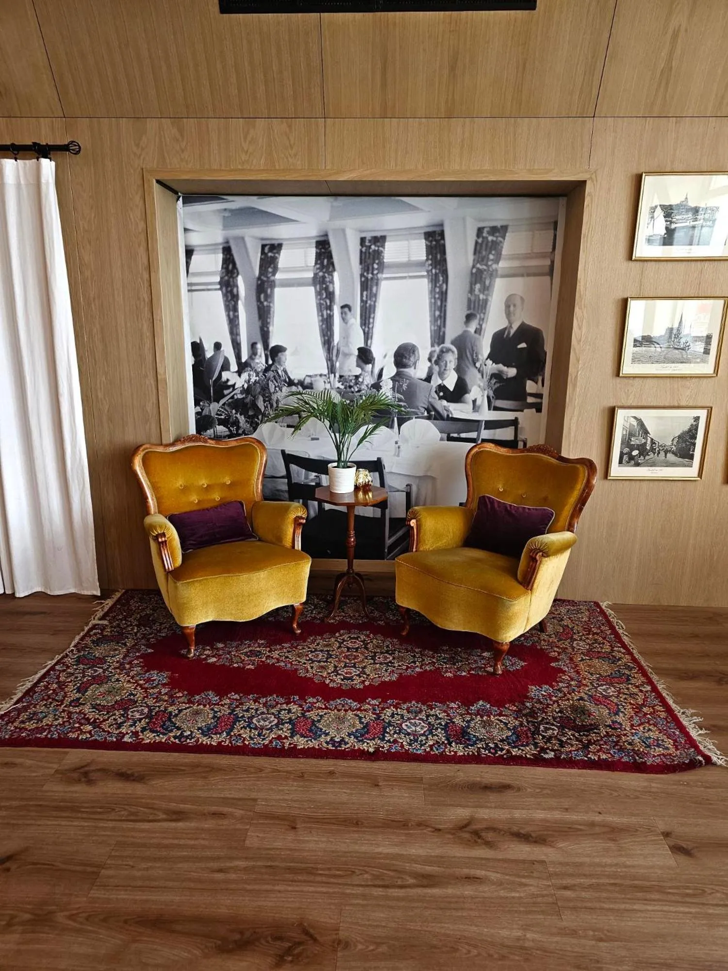 Dining area in Hotel Lysekil
