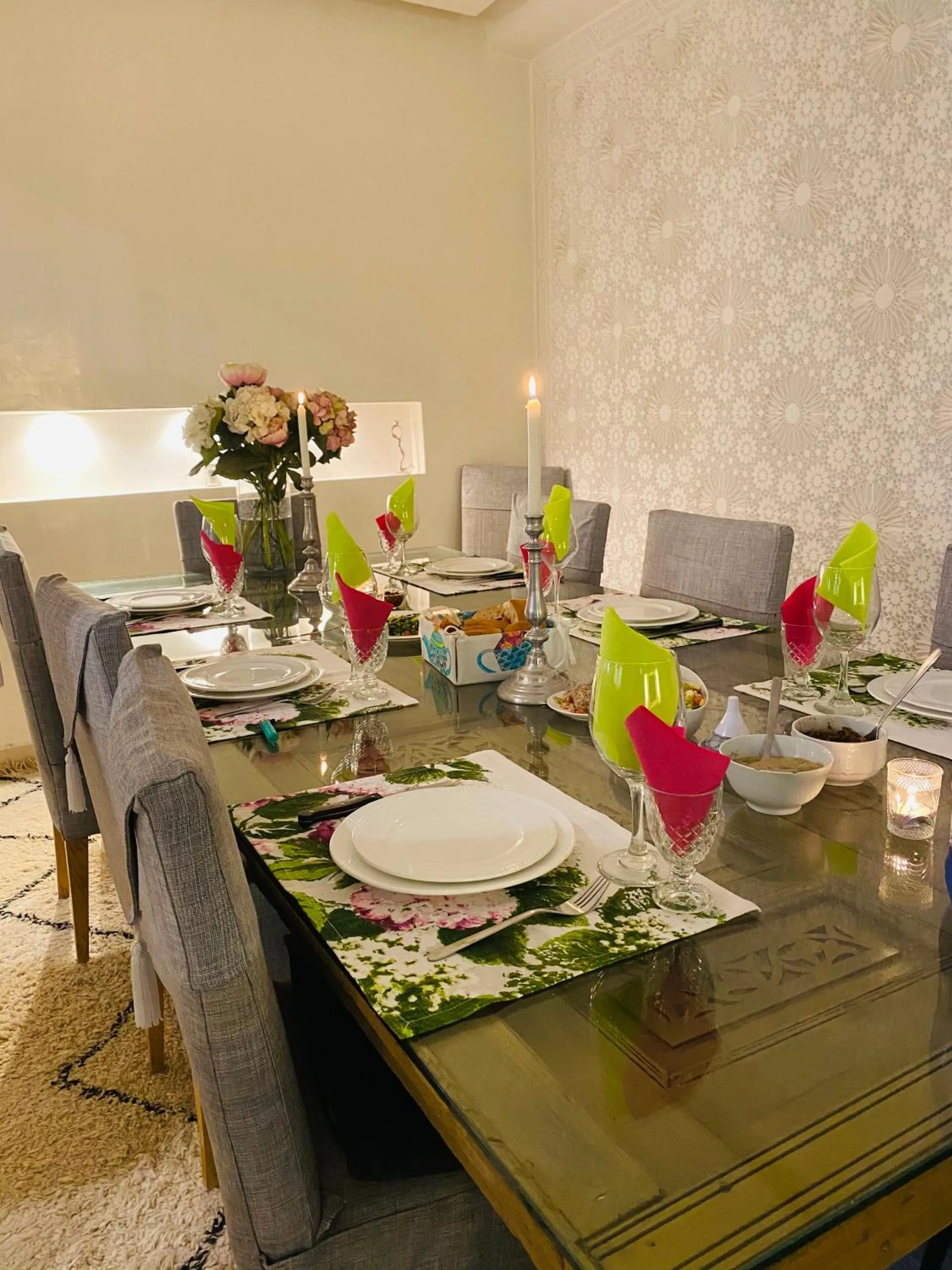 Dining area in Riad Tsar Mimoun
