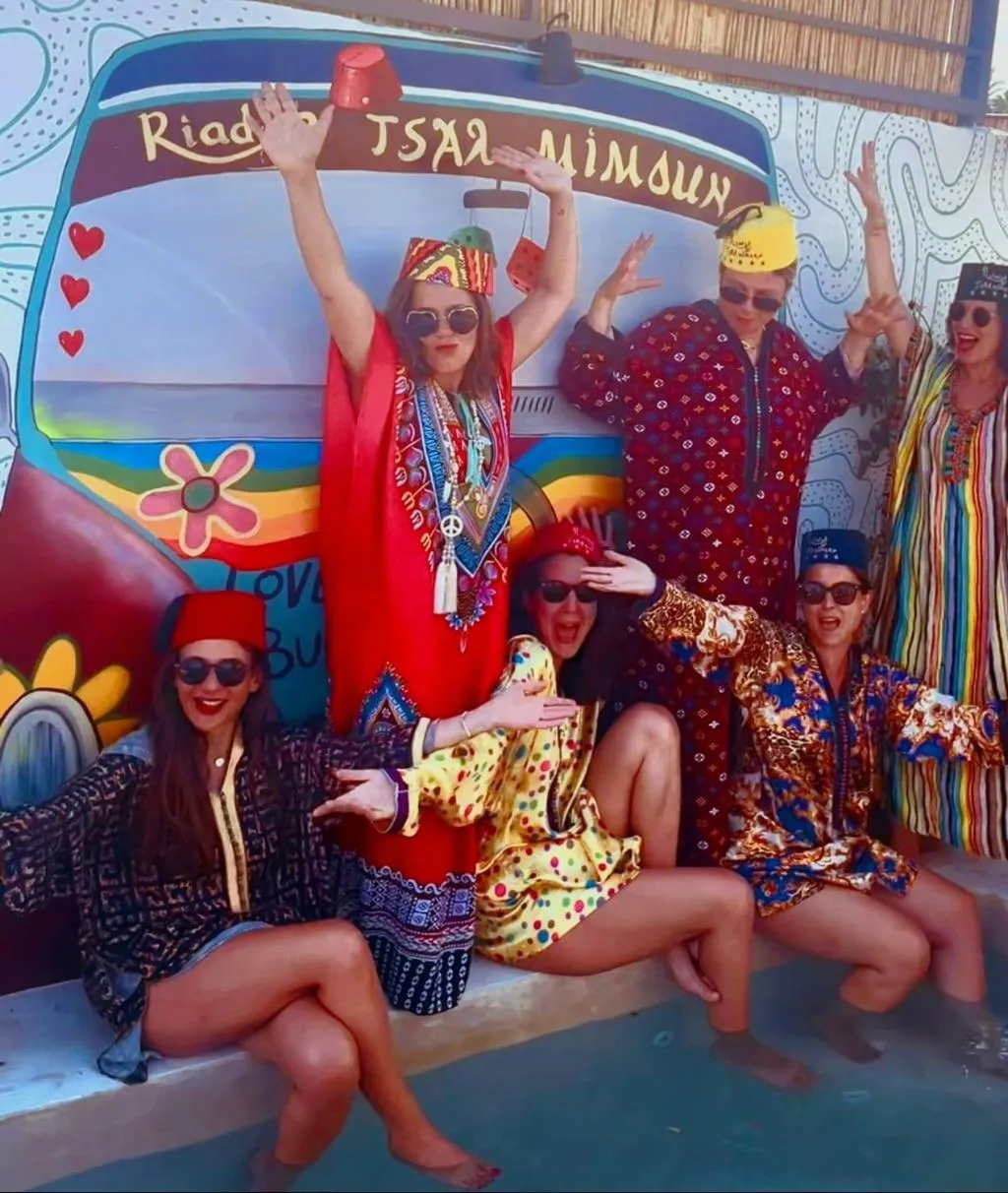 People in Riad Tsar Mimoun