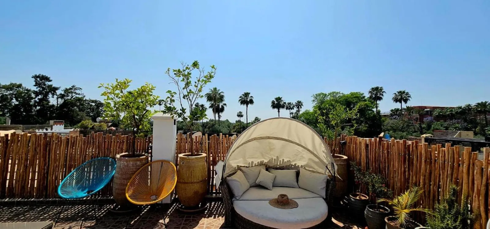 Garden in Riad Tsar Mimoun