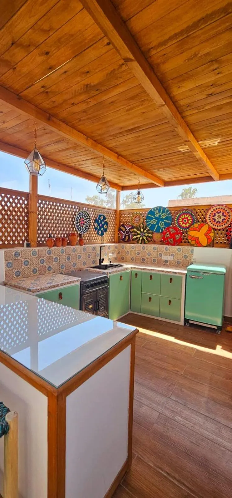 Balcony/Terrace in Riad Tsar Mimoun