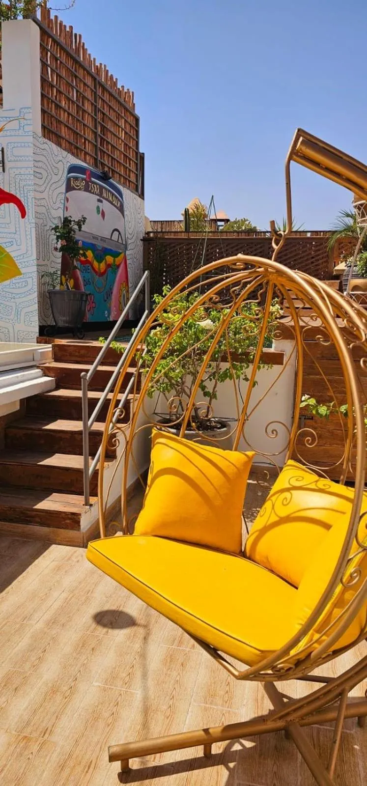 Balcony/Terrace in Riad Tsar Mimoun