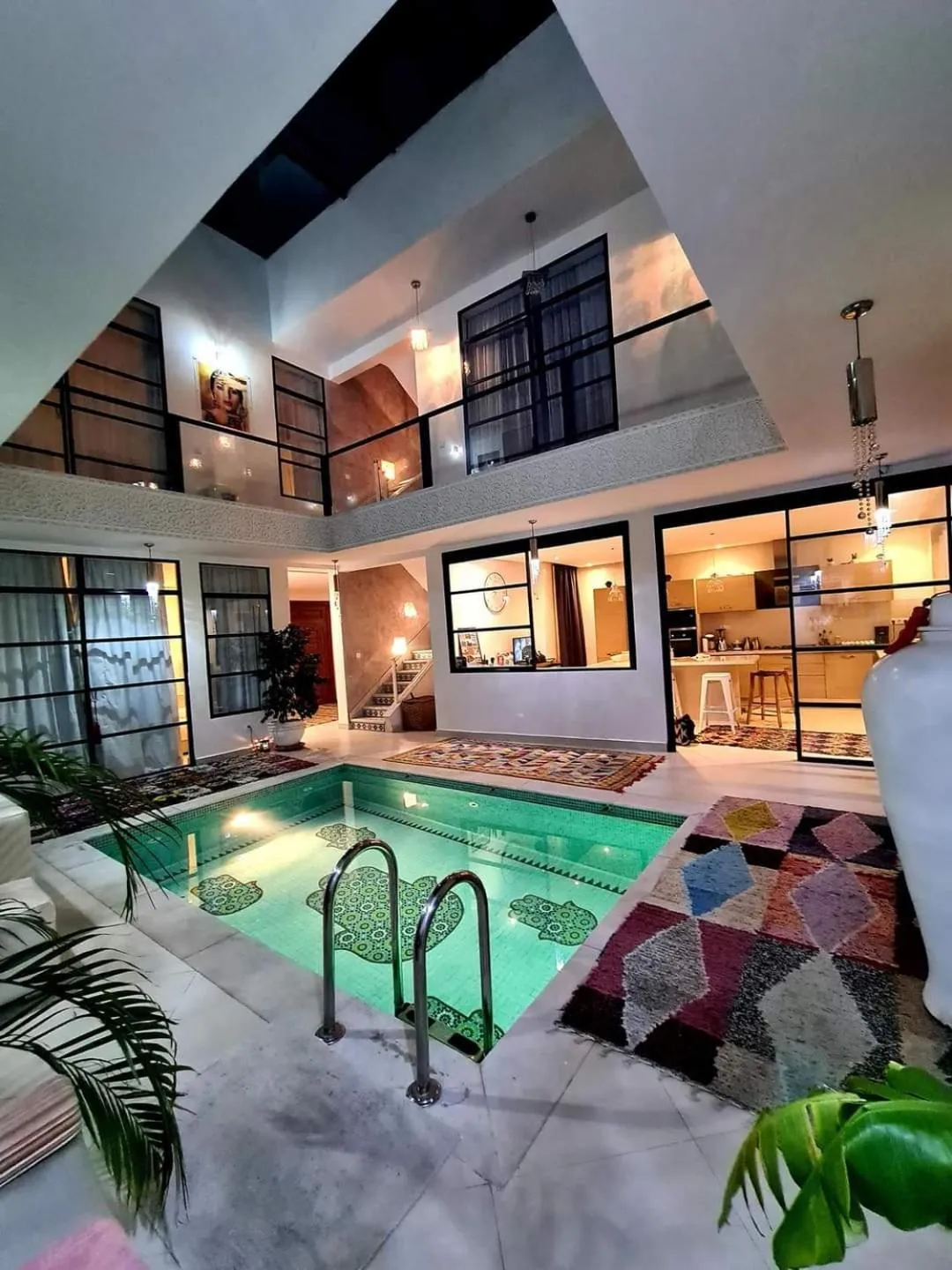 Pool view in Riad Tsar Mimoun