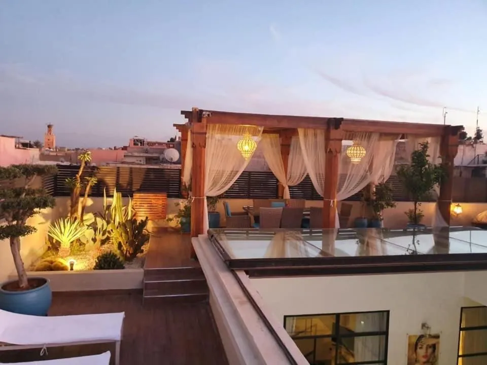 Patio in Riad Tsar Mimoun