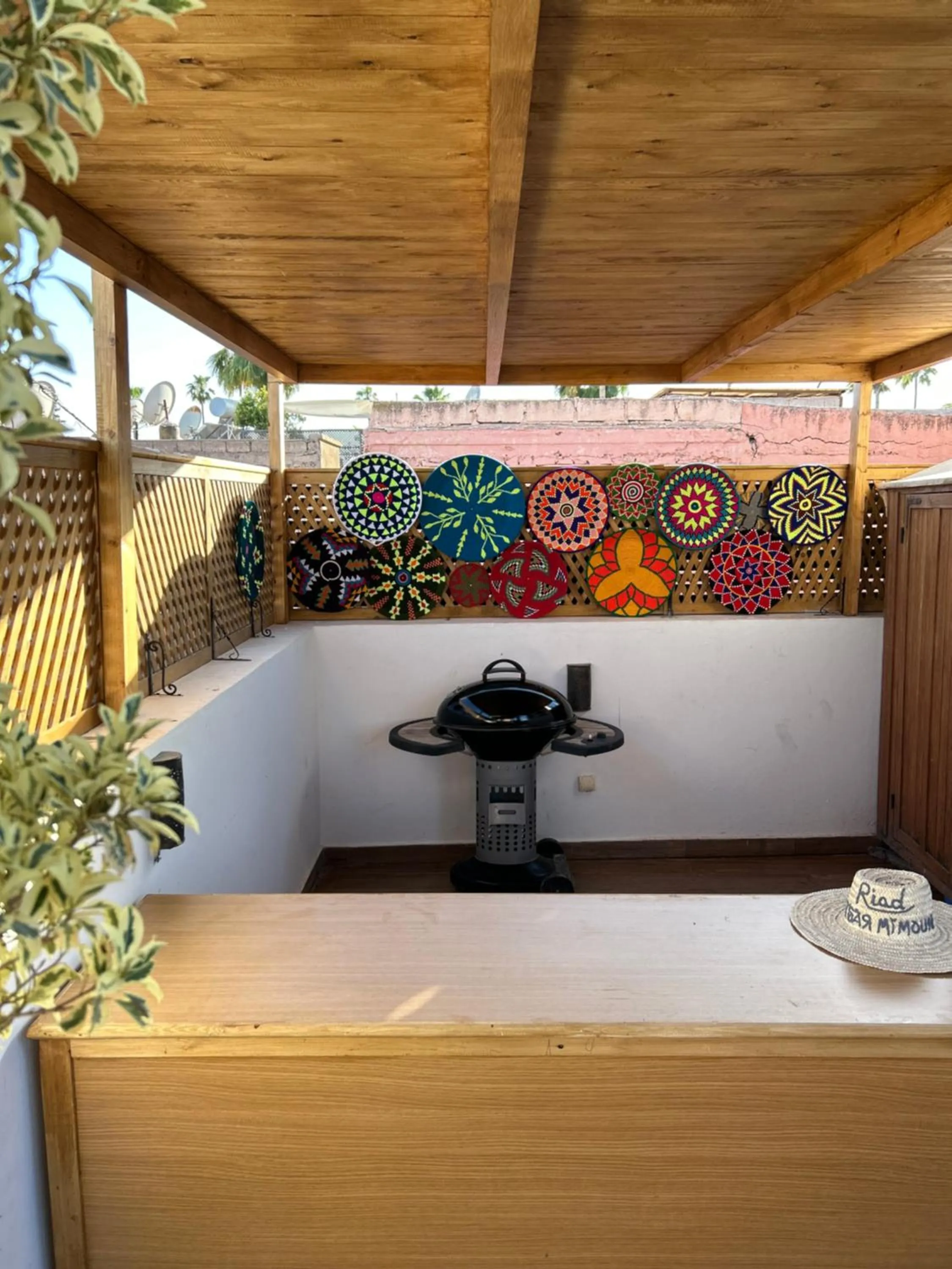 Kitchen or kitchenette in Riad Tsar Mimoun
