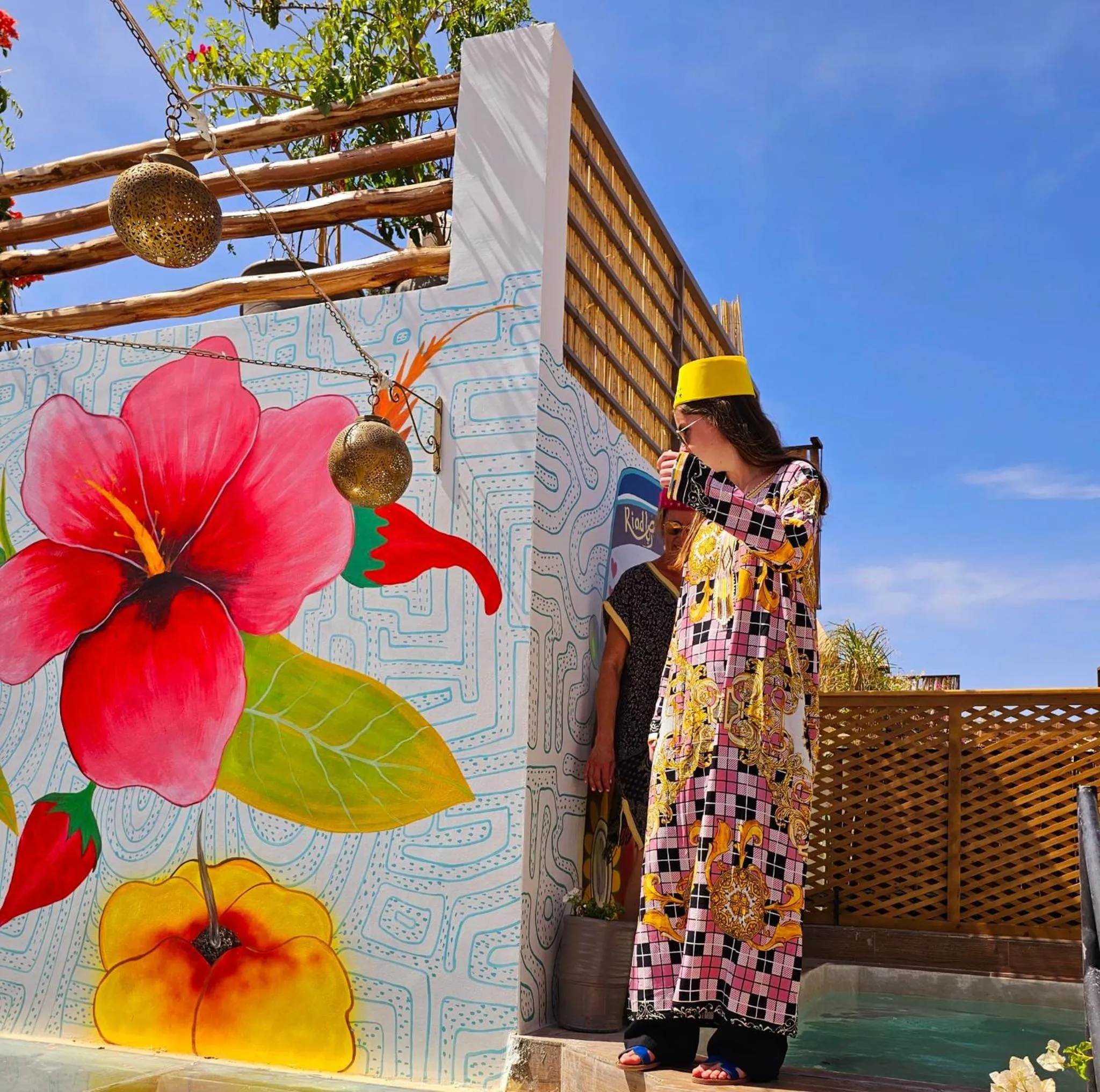 Spring in Riad Tsar Mimoun