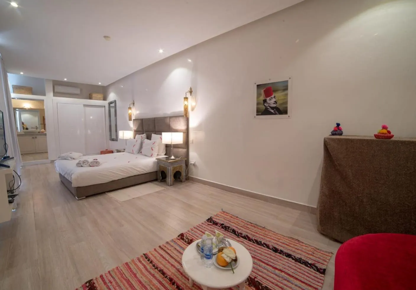 Bedroom, Bed in Riad Tsar Mimoun