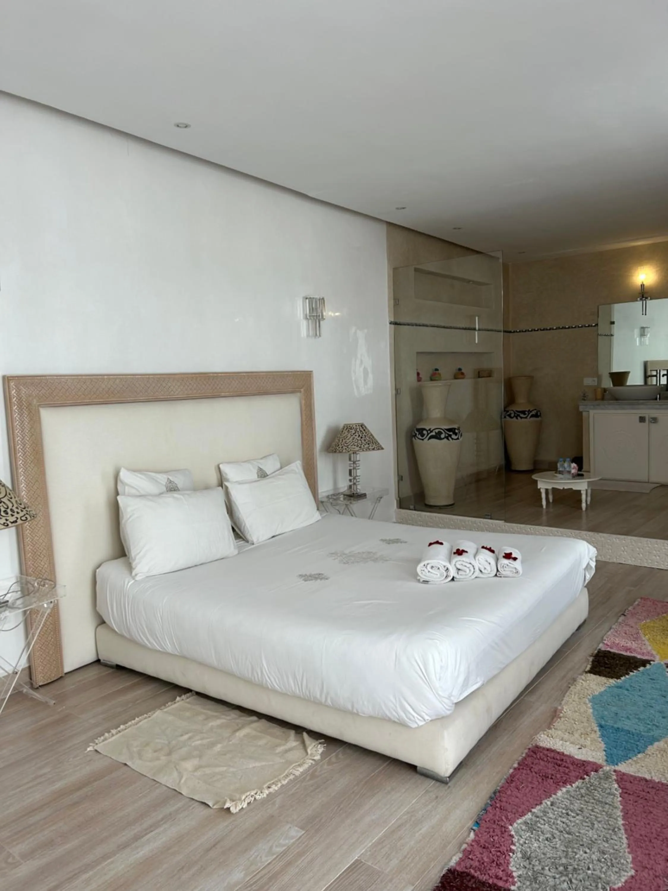 Bed in Riad Tsar Mimoun