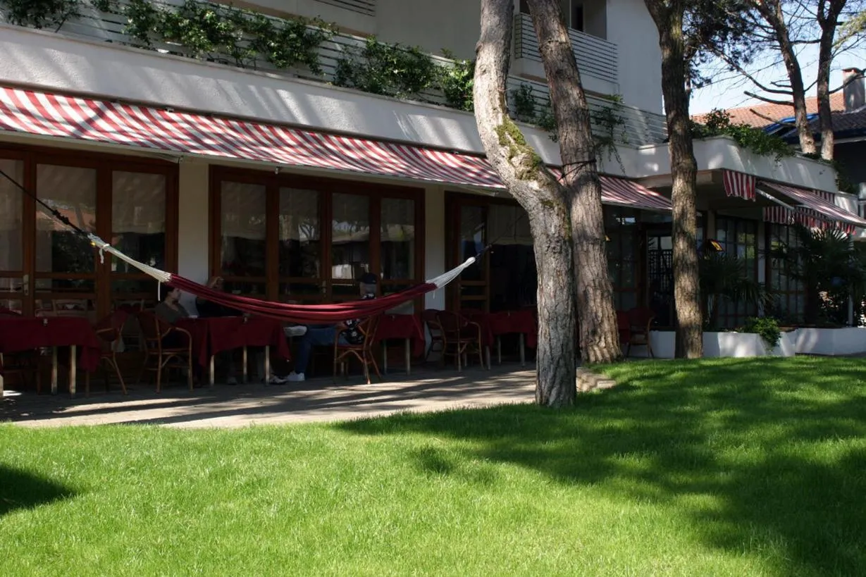 Patio in Hotel Friuli