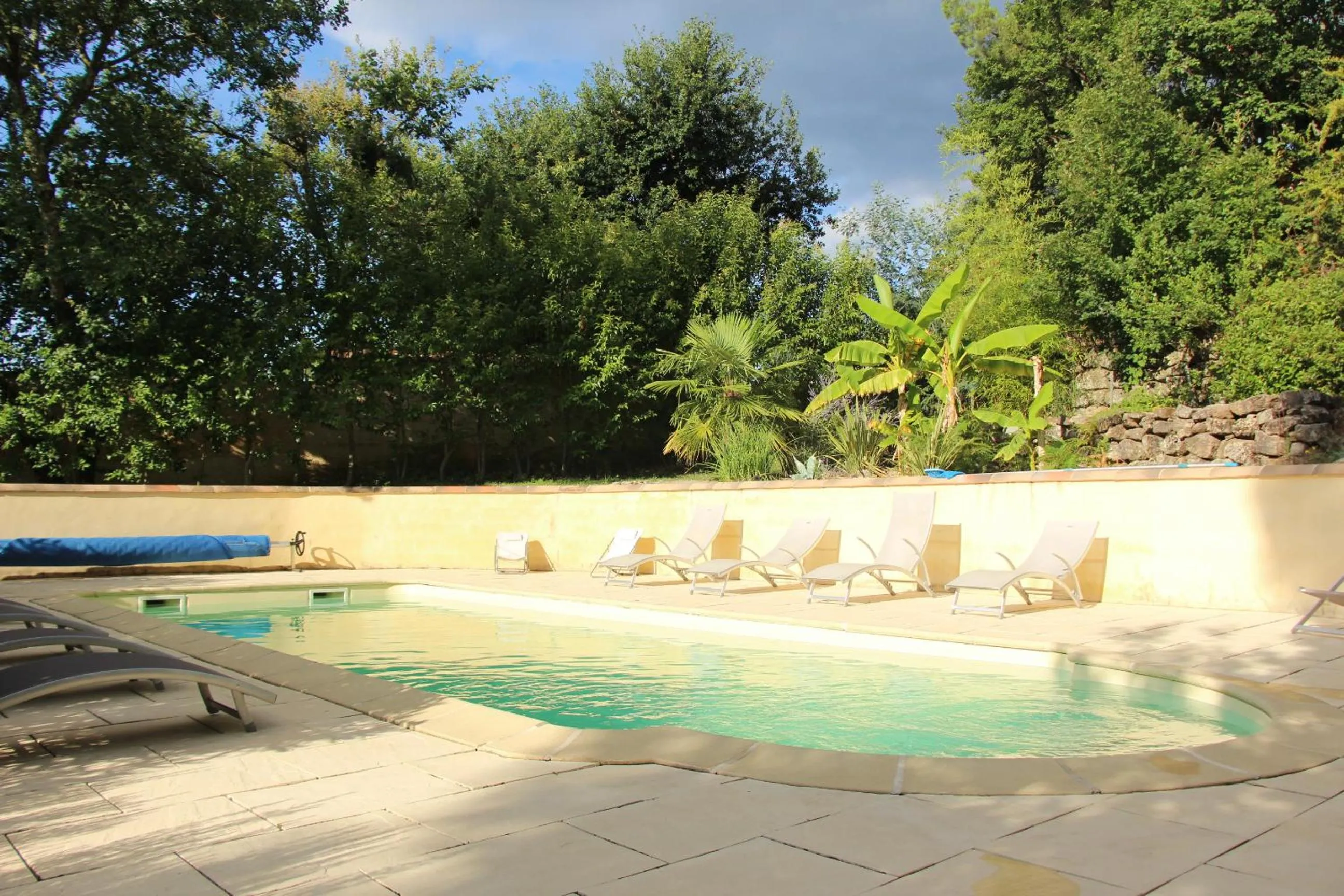 Swimming pool in Le Mas de Magnaou