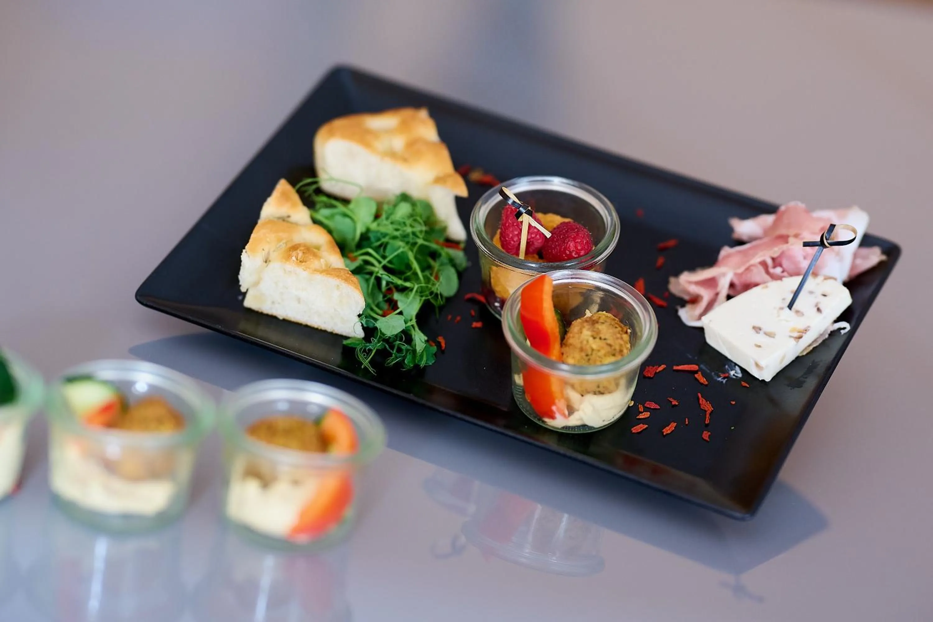 Restaurant/places to eat in JUFA Hotel Wien City