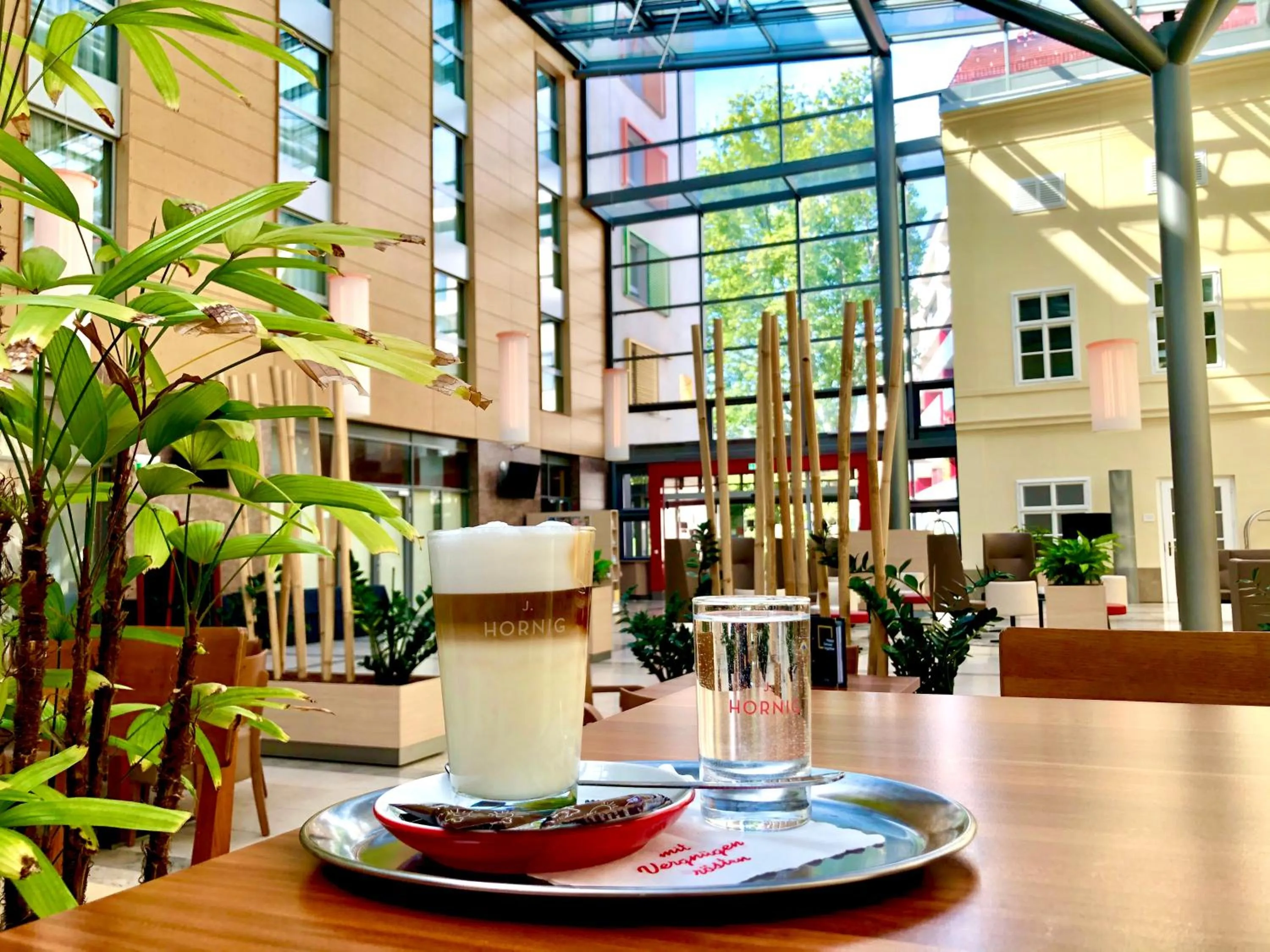 Lobby or reception in JUFA Hotel Wien City