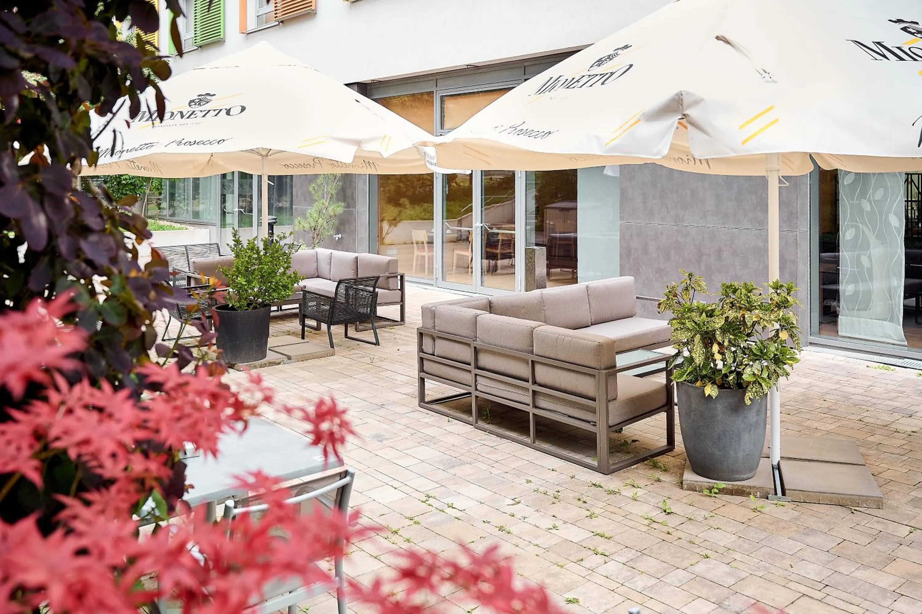 Balcony/Terrace in JUFA Hotel Wien City