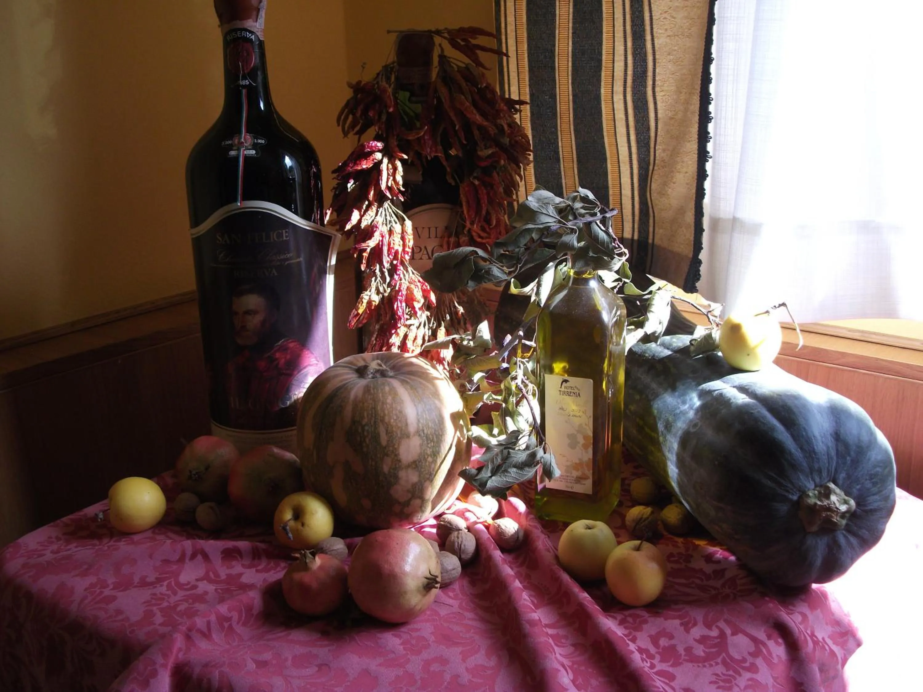 Decorative detail in Hotel Tirrenia