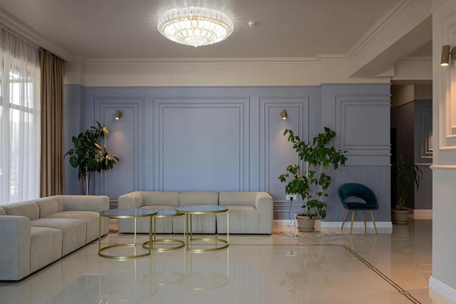 Lobby or reception in Hotel Coral