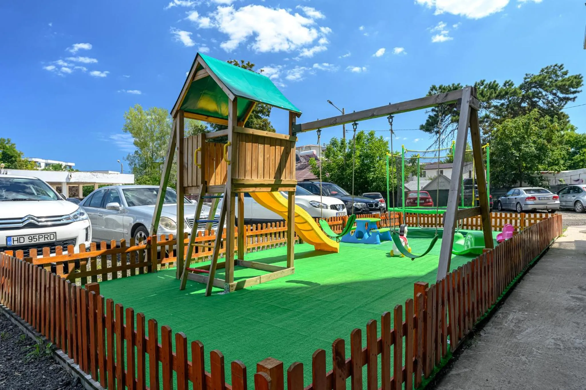 Children play ground in Hotel Coral