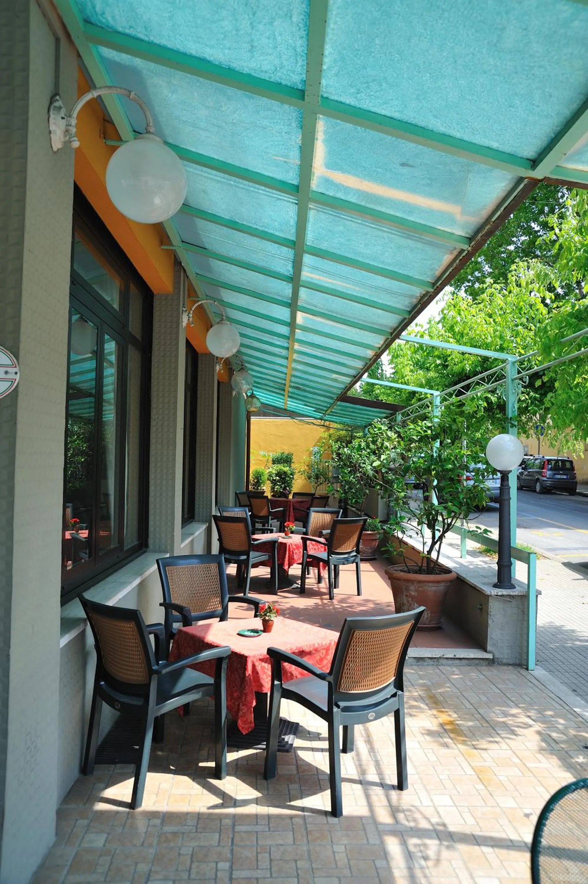 Balcony/Terrace in Hotel Salus