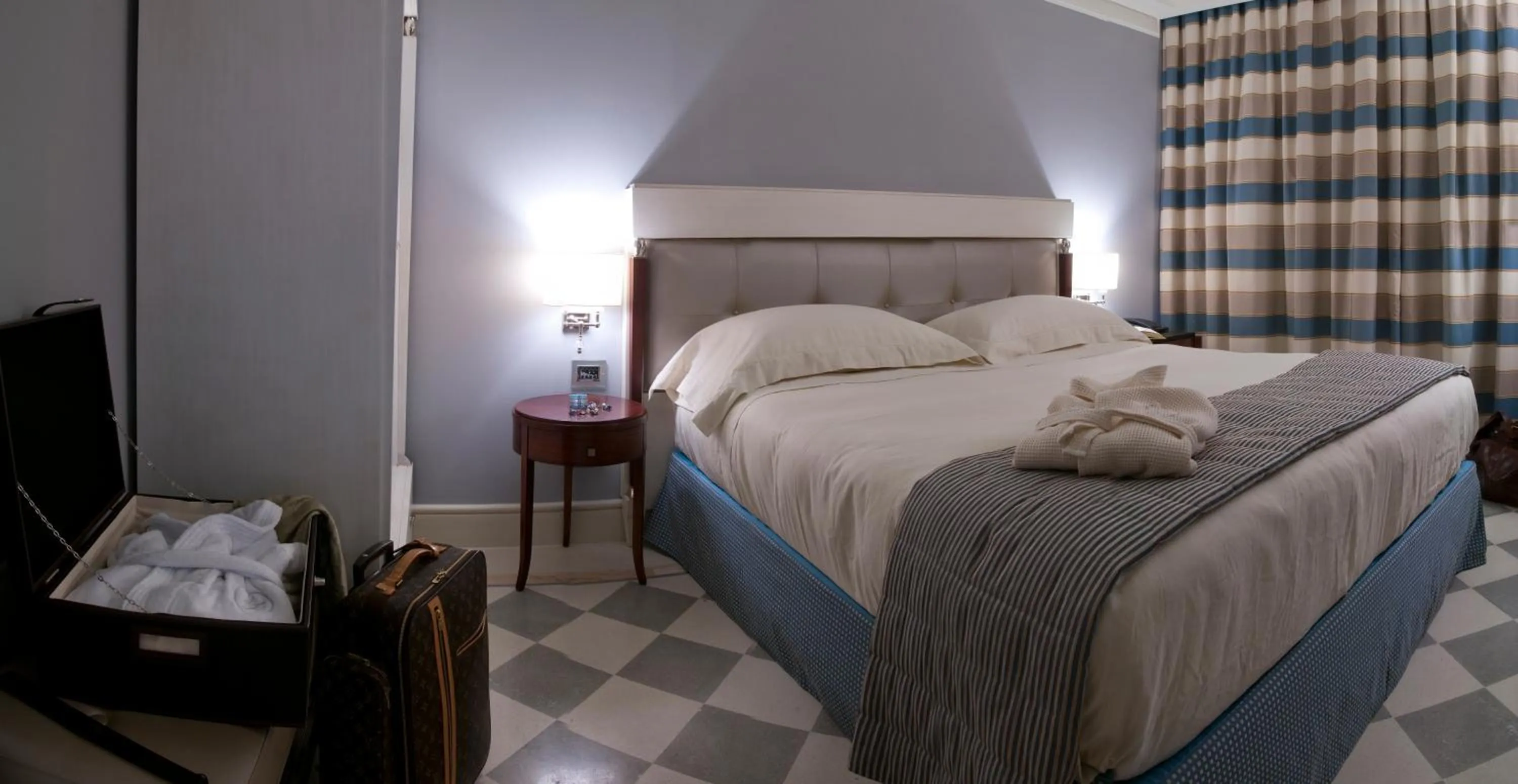 Bed in Best Western Premier Villa Fabiano Palace Hotel