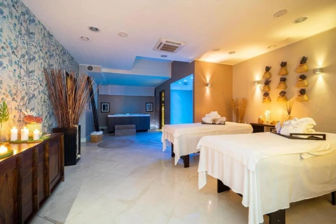 Sauna, Bed in Best Western Premier Villa Fabiano Palace Hotel