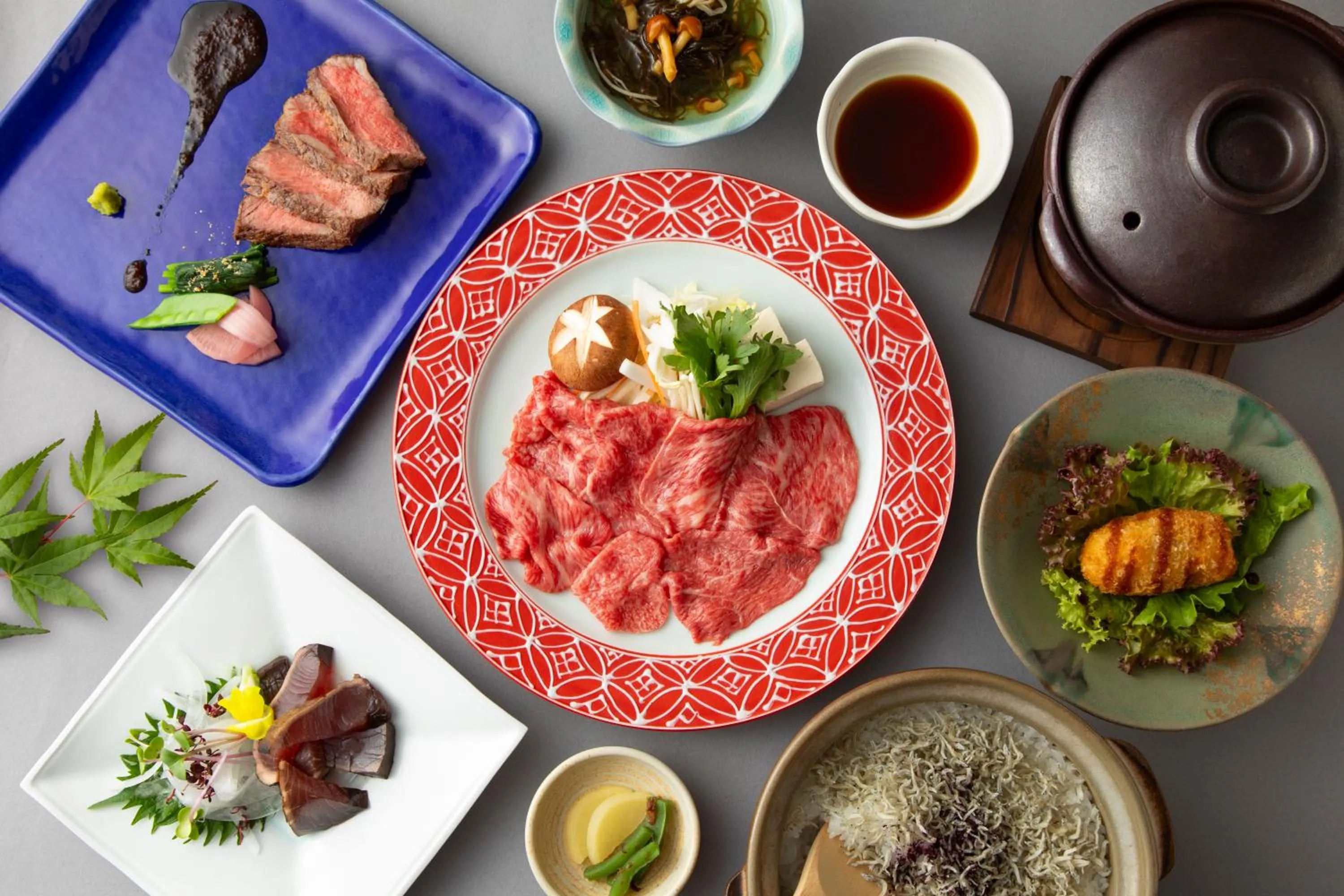 Dinner in Hotel Claire Higasa