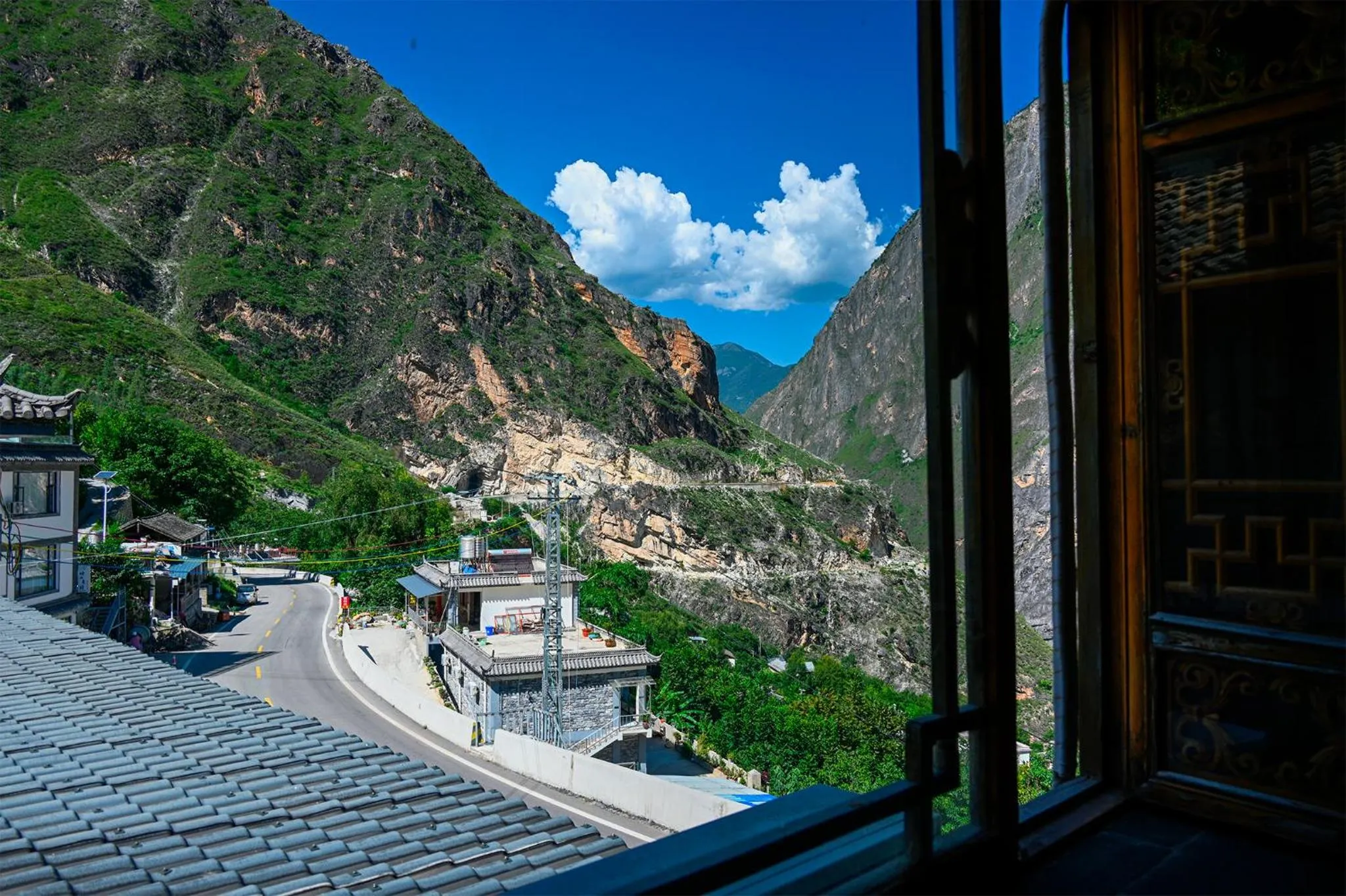 View (from property/room) in Tiger Leaping Gorge Sean’s Spring Guesthouse
