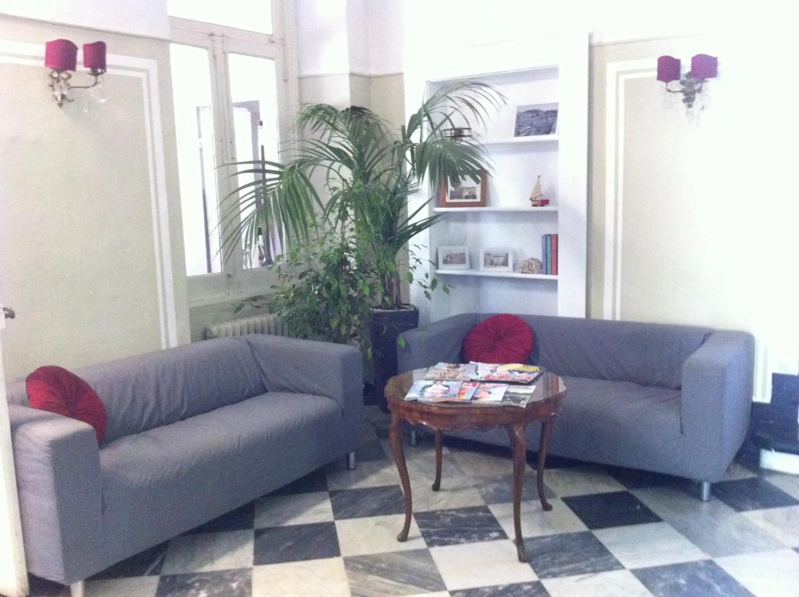 Lobby or reception in Hotel Villa Bonera