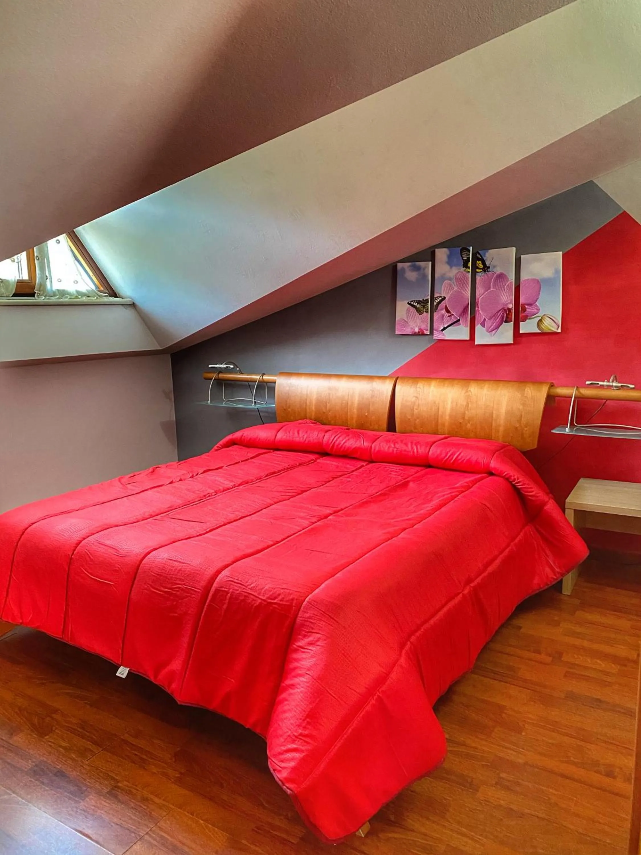 Bed in Villa Aresini