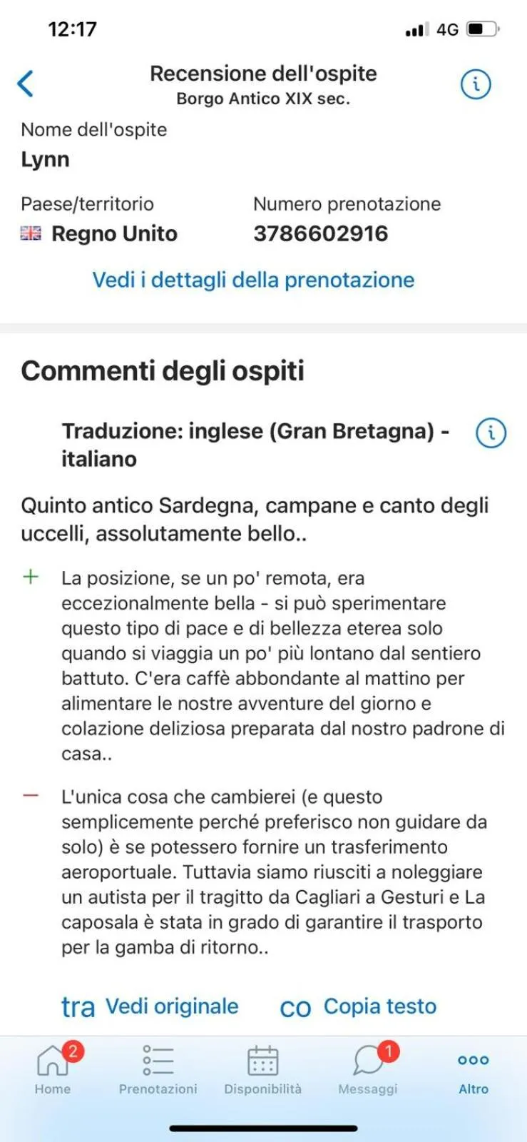 Text overlay in Borgo Antico XIX sec.