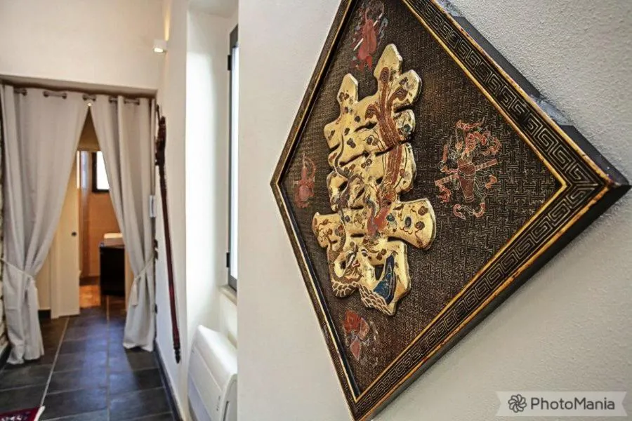 Decorative detail in Borgo Antico XIX sec.