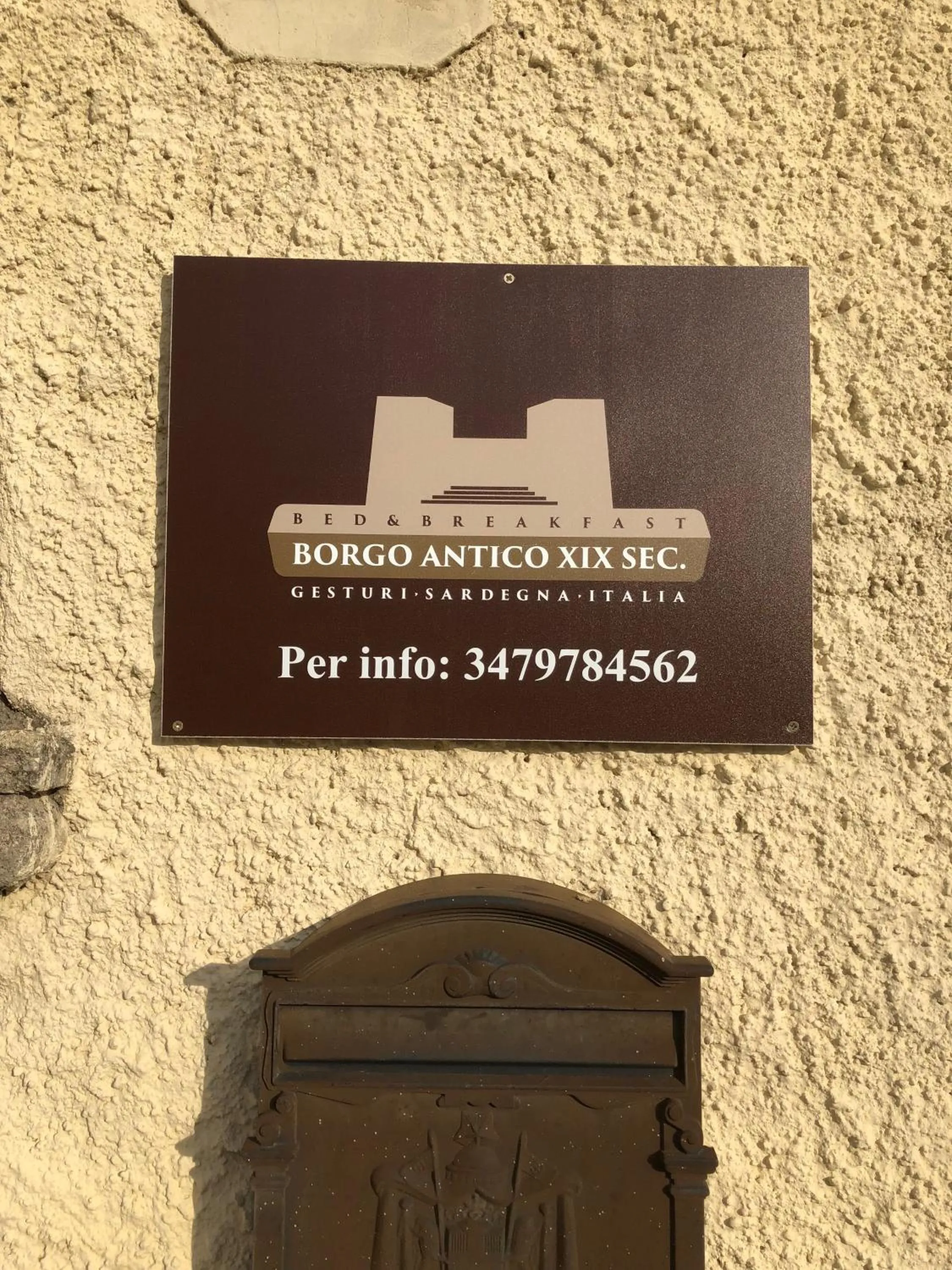 Logo/Certificate/Sign in Borgo Antico XIX sec.