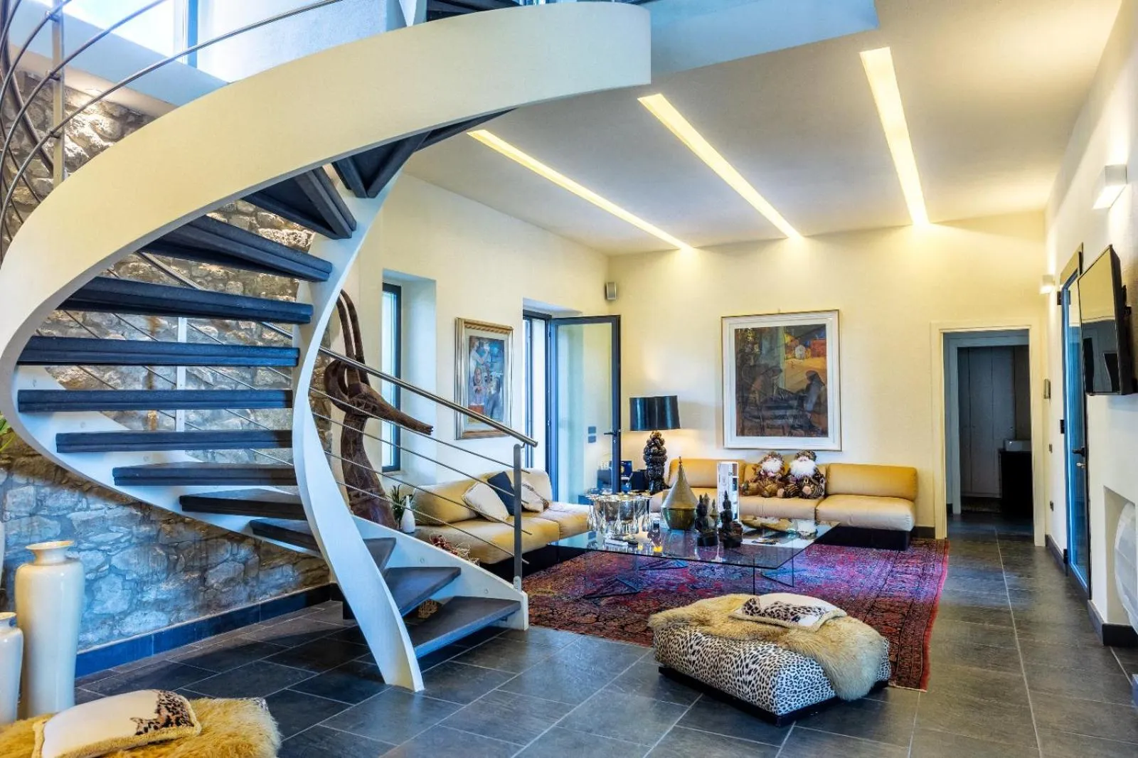 Living room in Borgo Antico XIX sec.