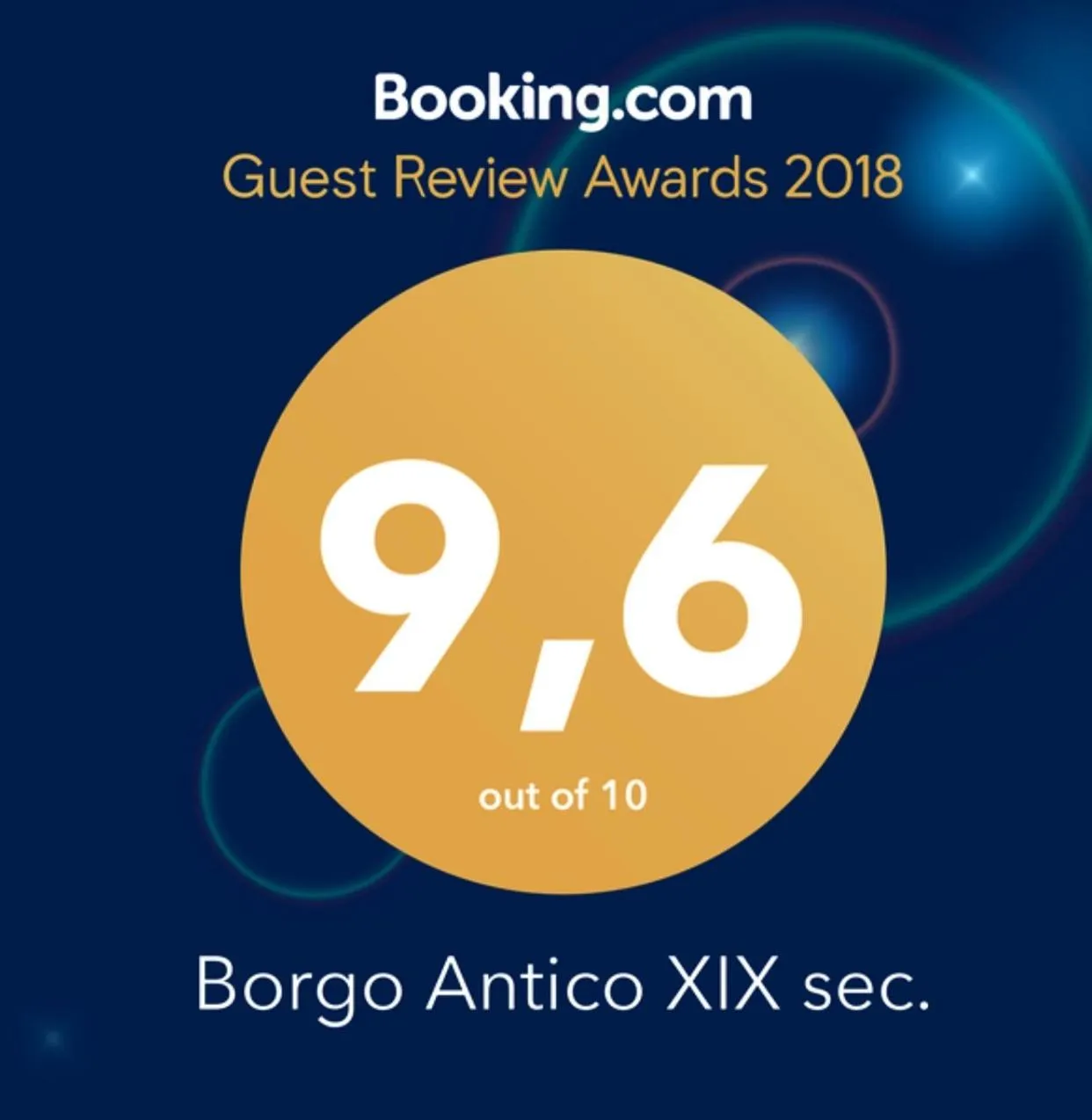 Certificate/Award in Borgo Antico XIX sec.