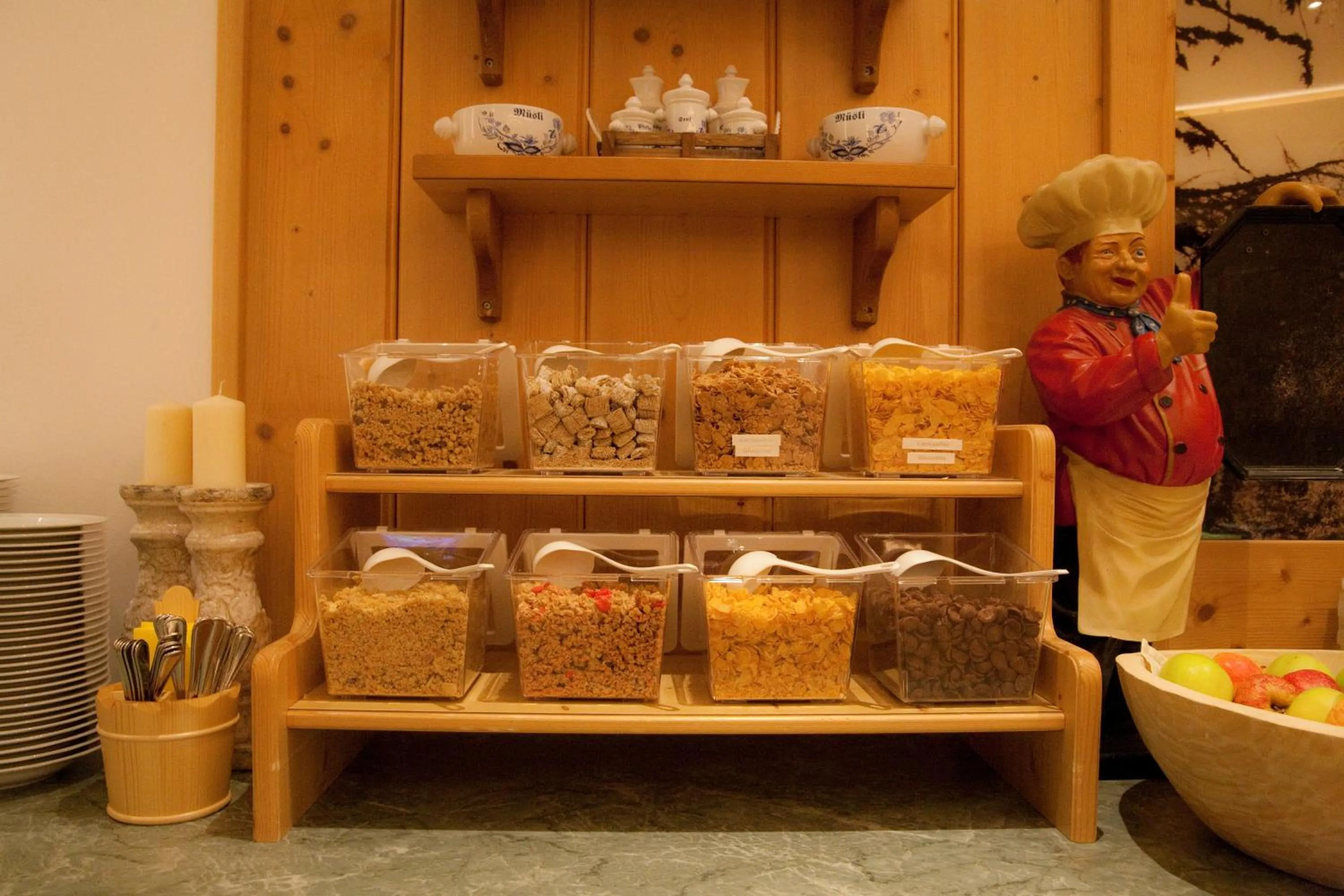 Buffet breakfast in Hotel Erlebniswelt Stocker