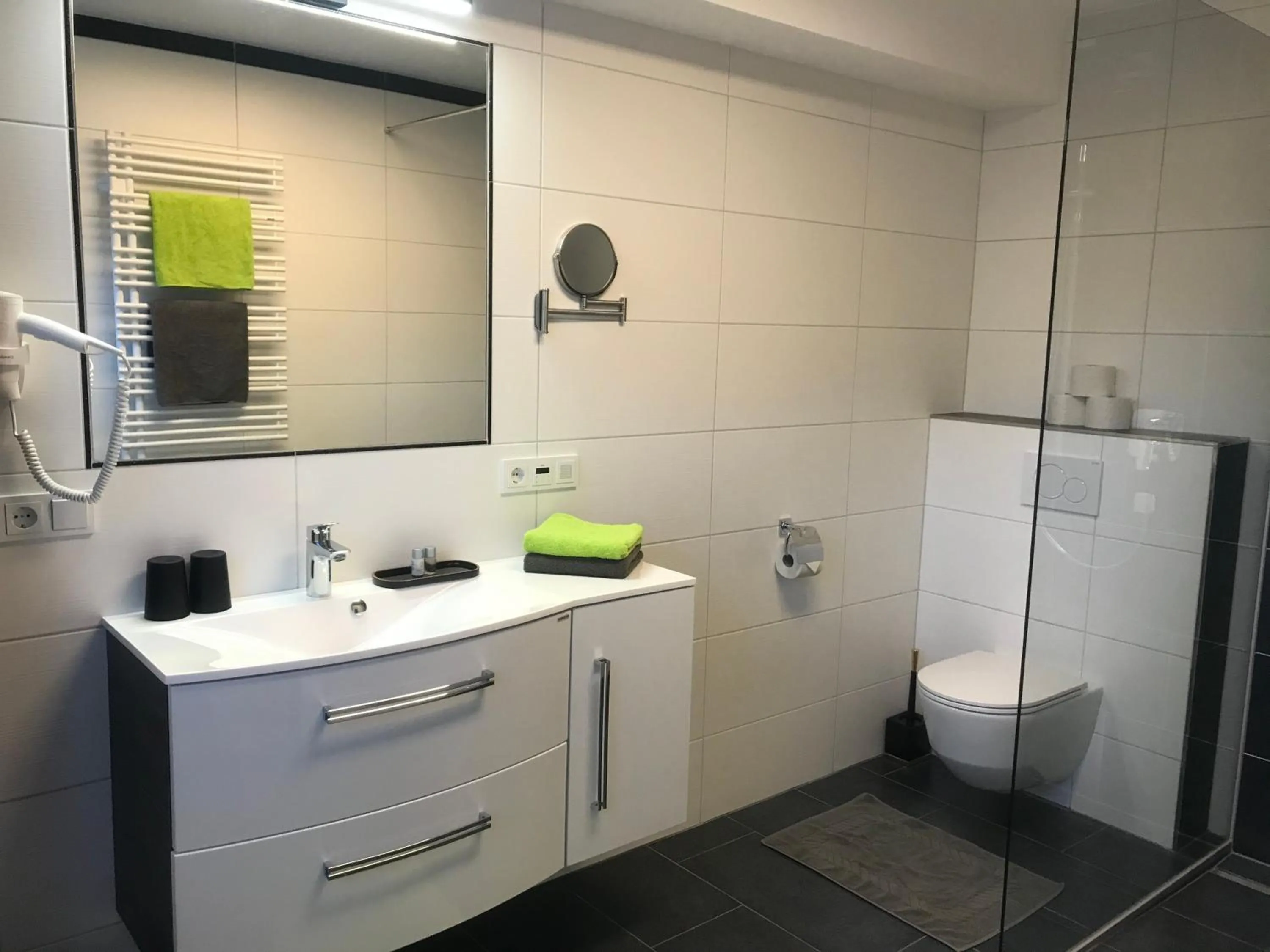 Shower in Hotel Erlebniswelt Stocker