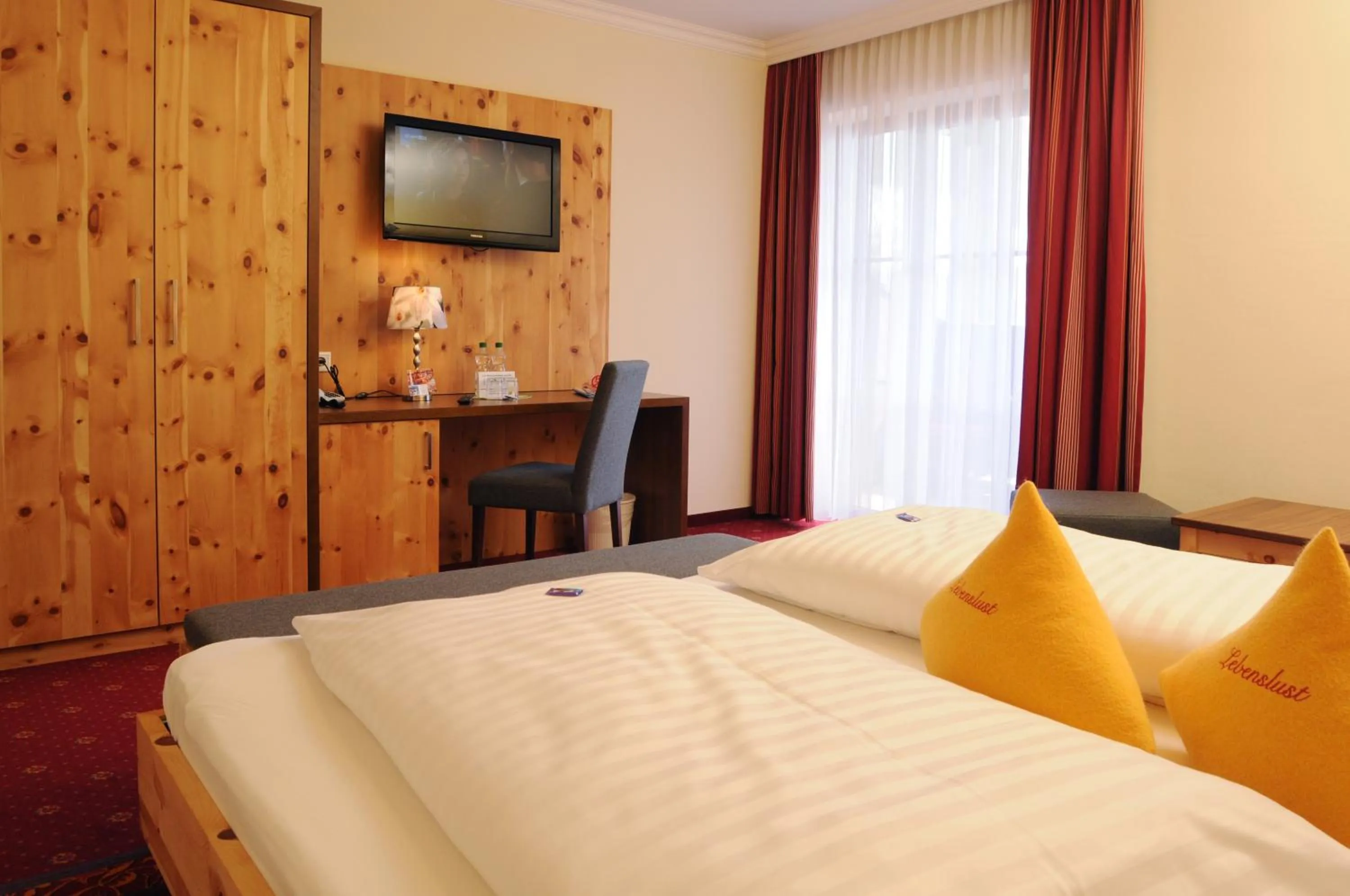 Bed in Hotel Erlebniswelt Stocker