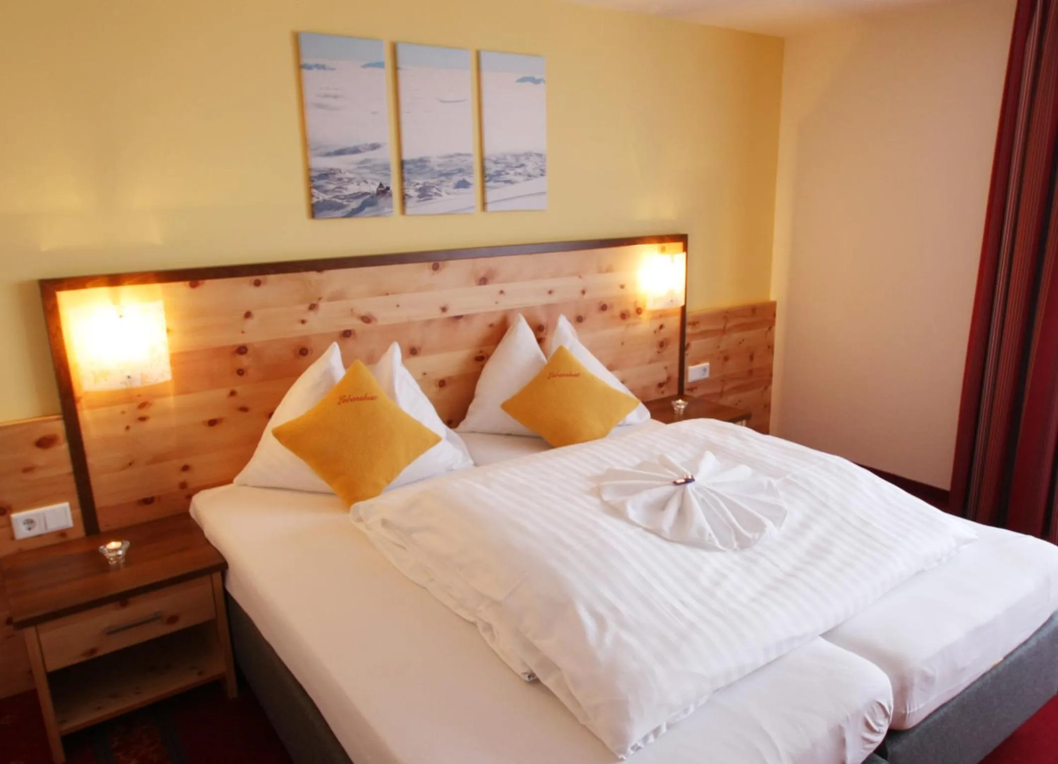 Bed in Hotel Erlebniswelt Stocker