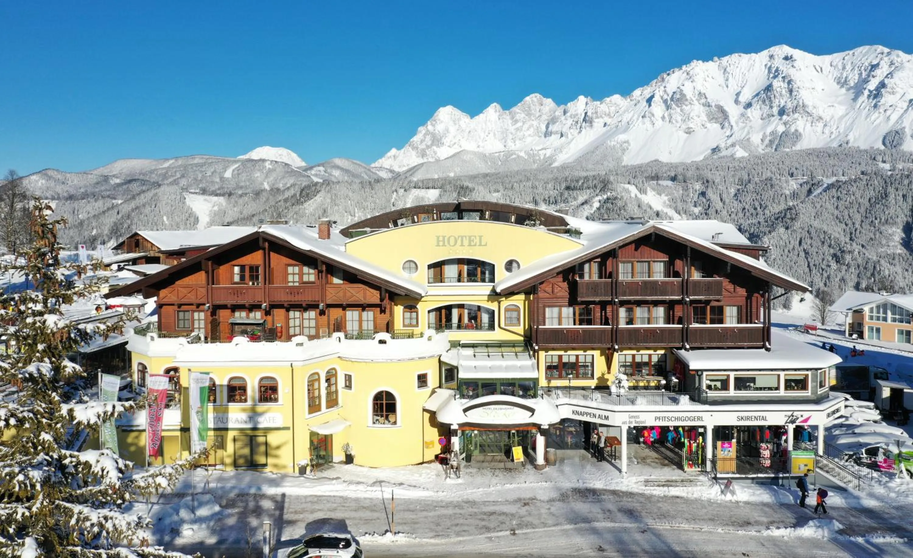 Property building in Hotel Erlebniswelt Stocker